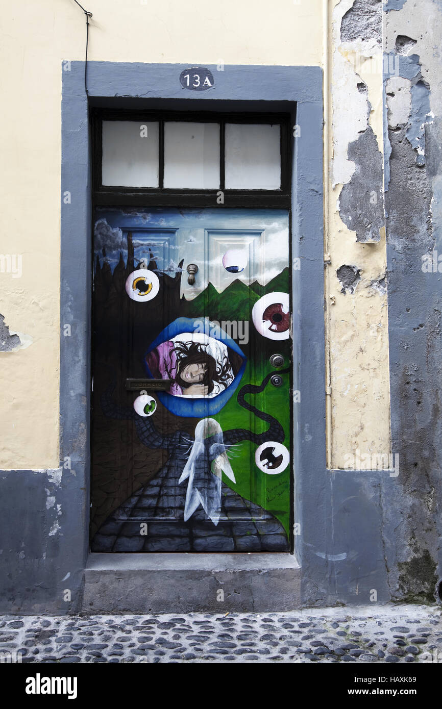 Hand Painted Front Door