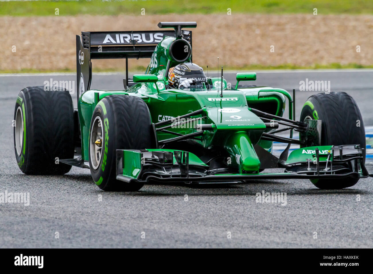 Team Caterham F1, Kamui Kobayashi, 2014 Stock Photo