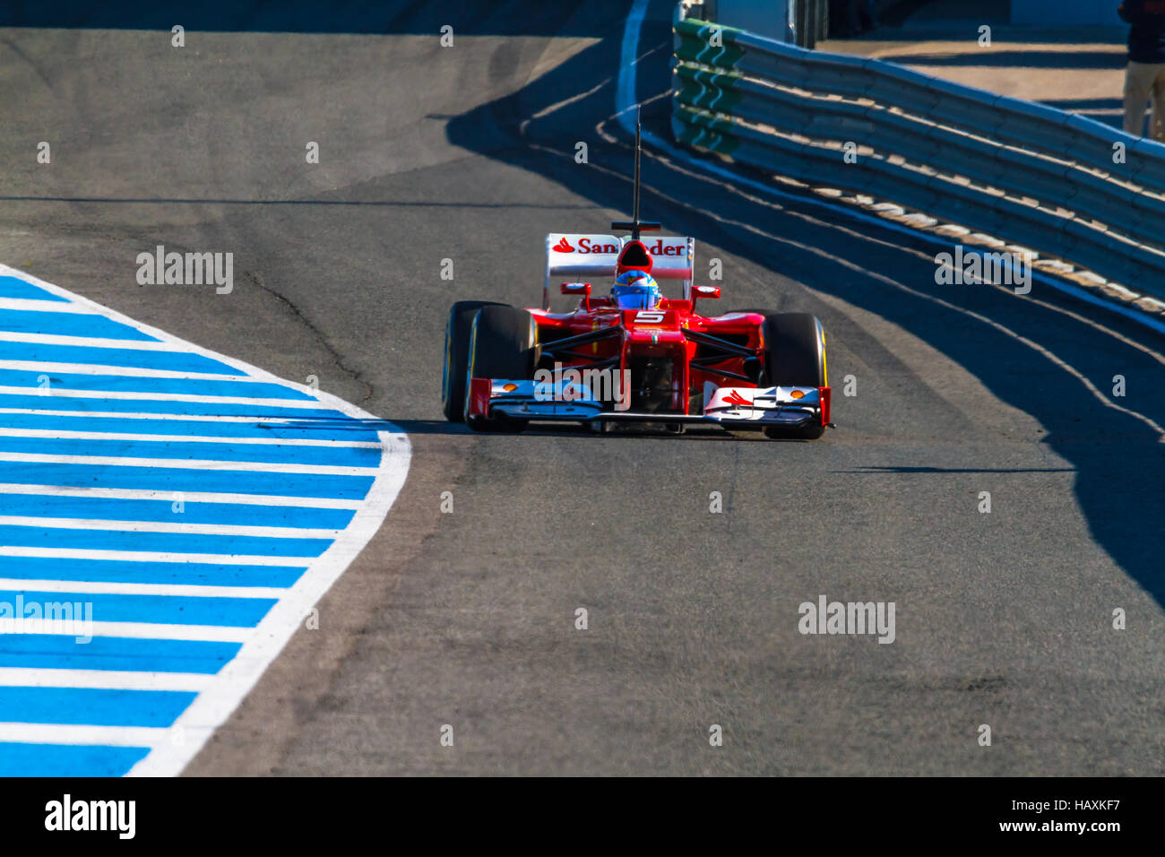 Scuderia Ferrari F1, Fernando Alonso, 2012 Stock Photo