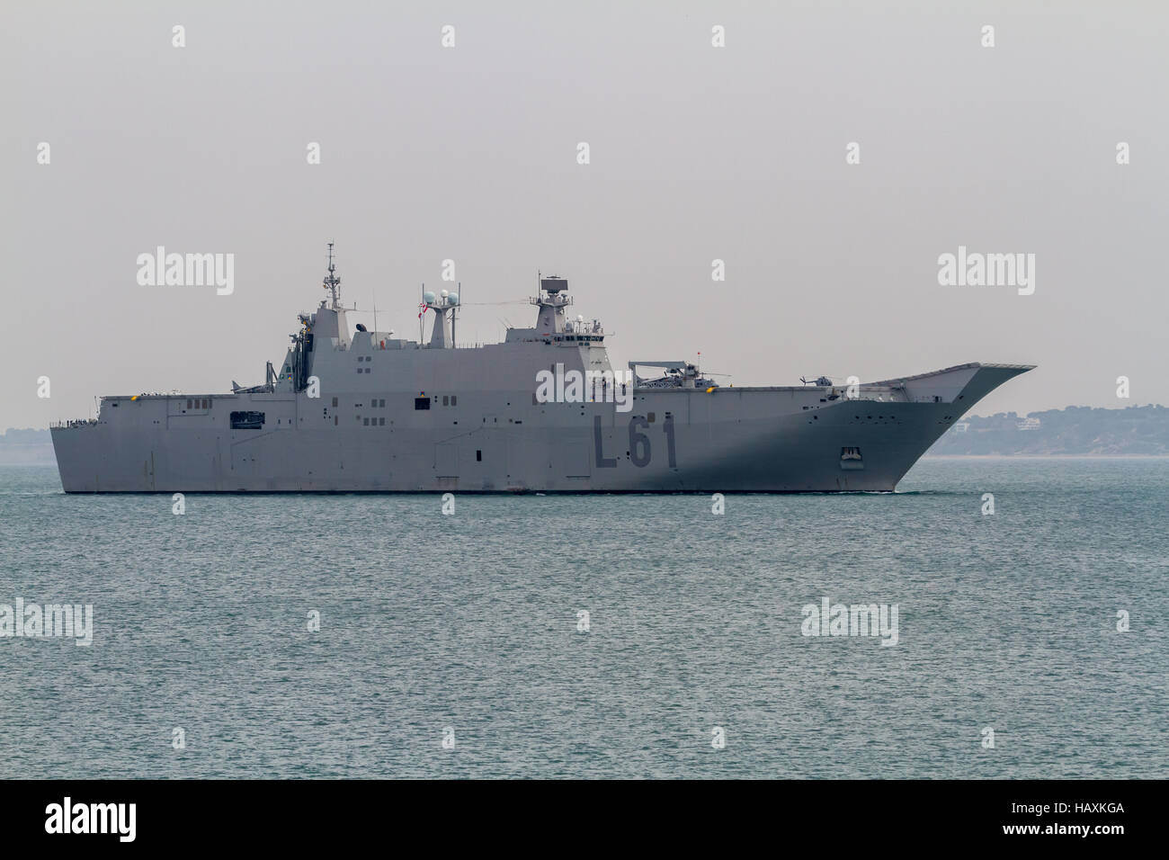 Aircraft carrier L-61 Juan Carlos I Stock Photo - Alamy