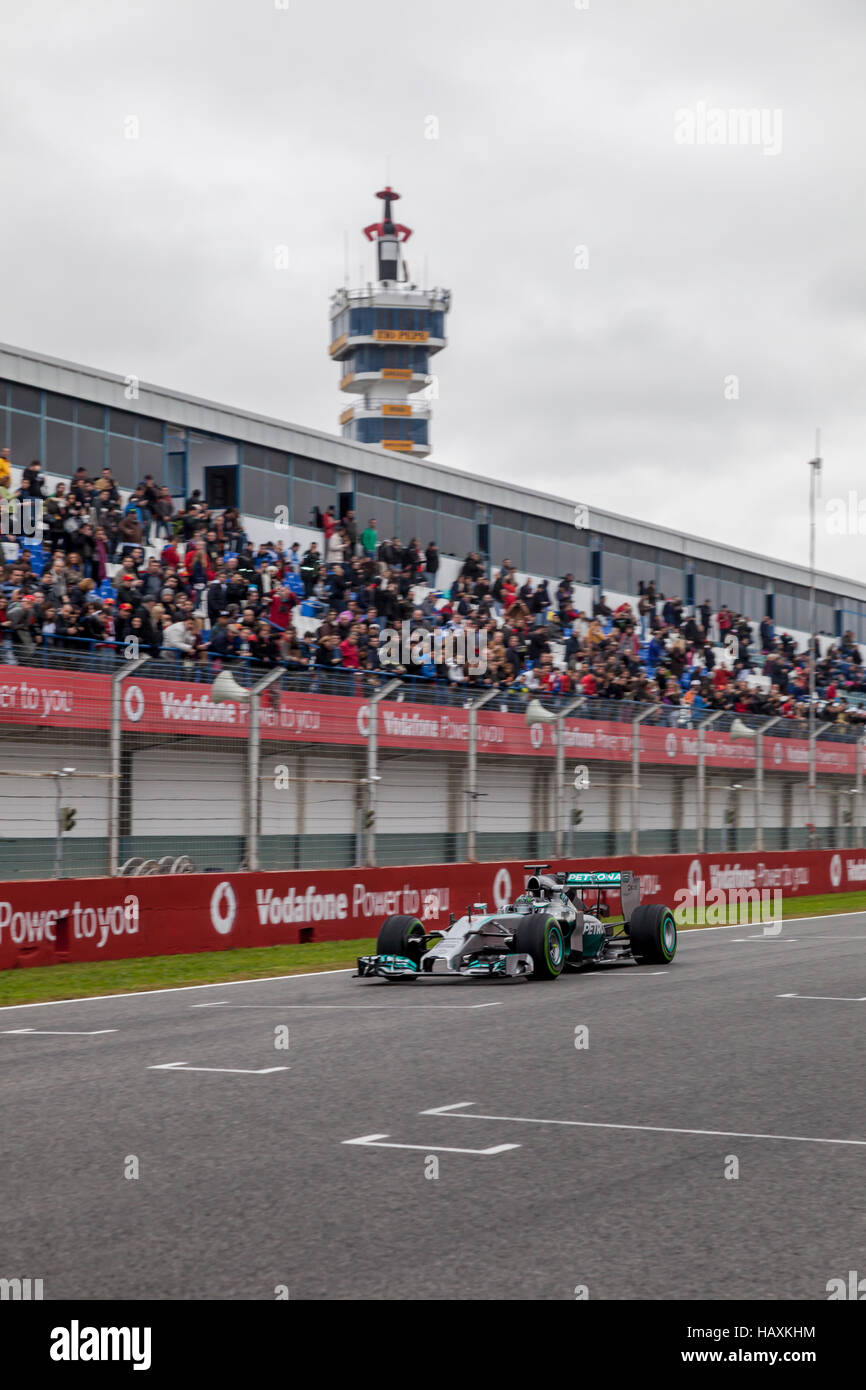 Team Mercedes F1, Nico Rosberg, 2014 Stock Photo