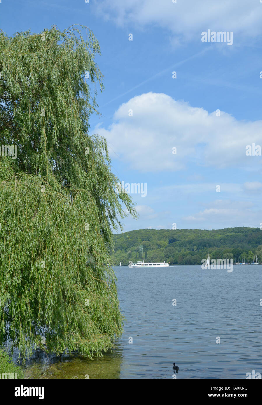 Lake Baldeneysee,Essen,Germany Stock Photo