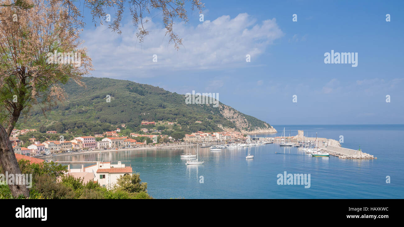 Marciana Marina,Elba Island,Tuscany,Italy Stock Photo