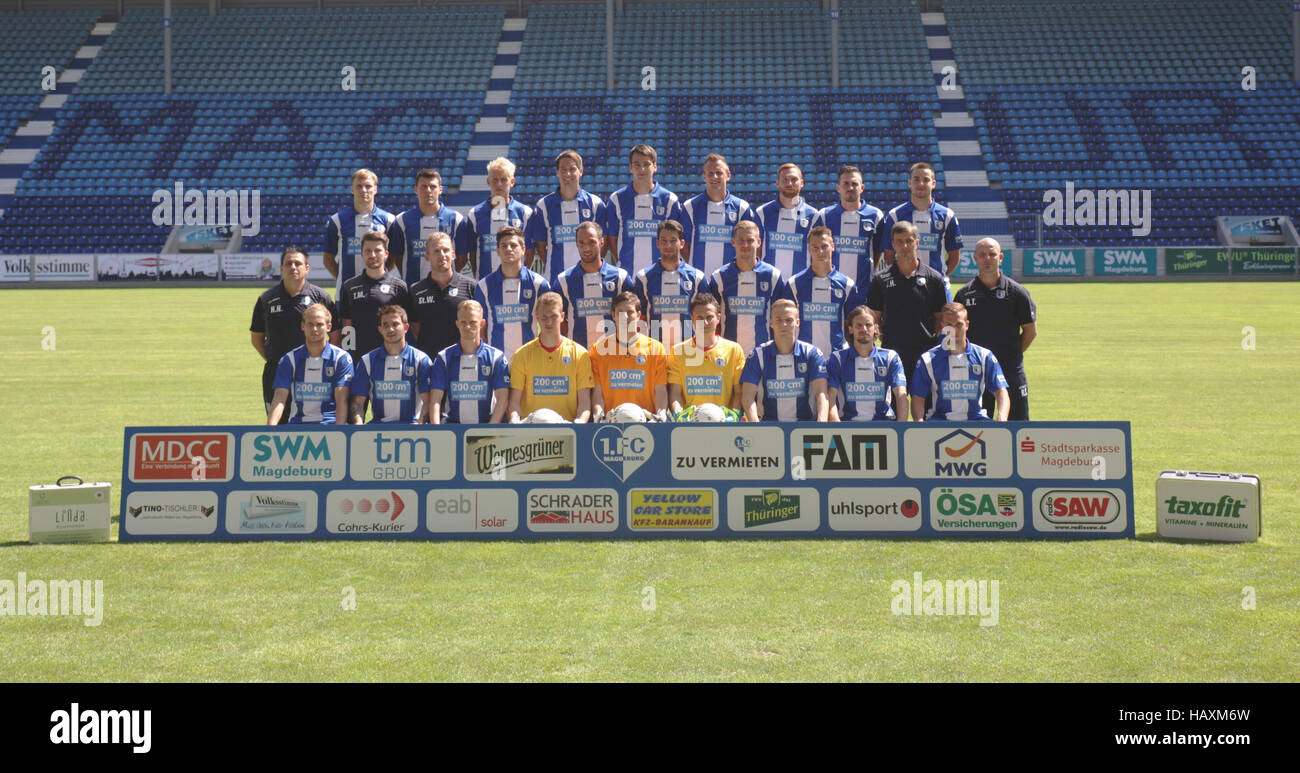 1. FC Magdeburg Stock Photo
