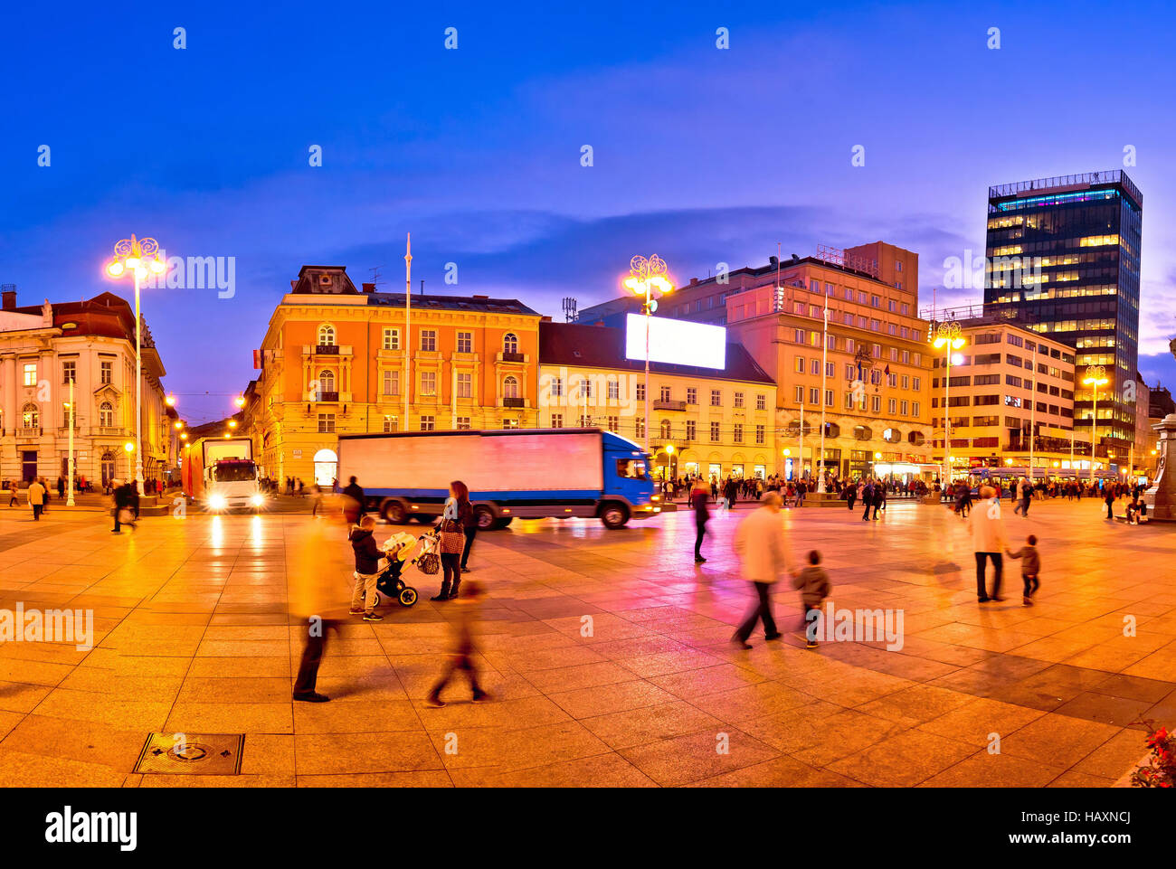 Zagreb panorama view hires stock photography and images Alamy