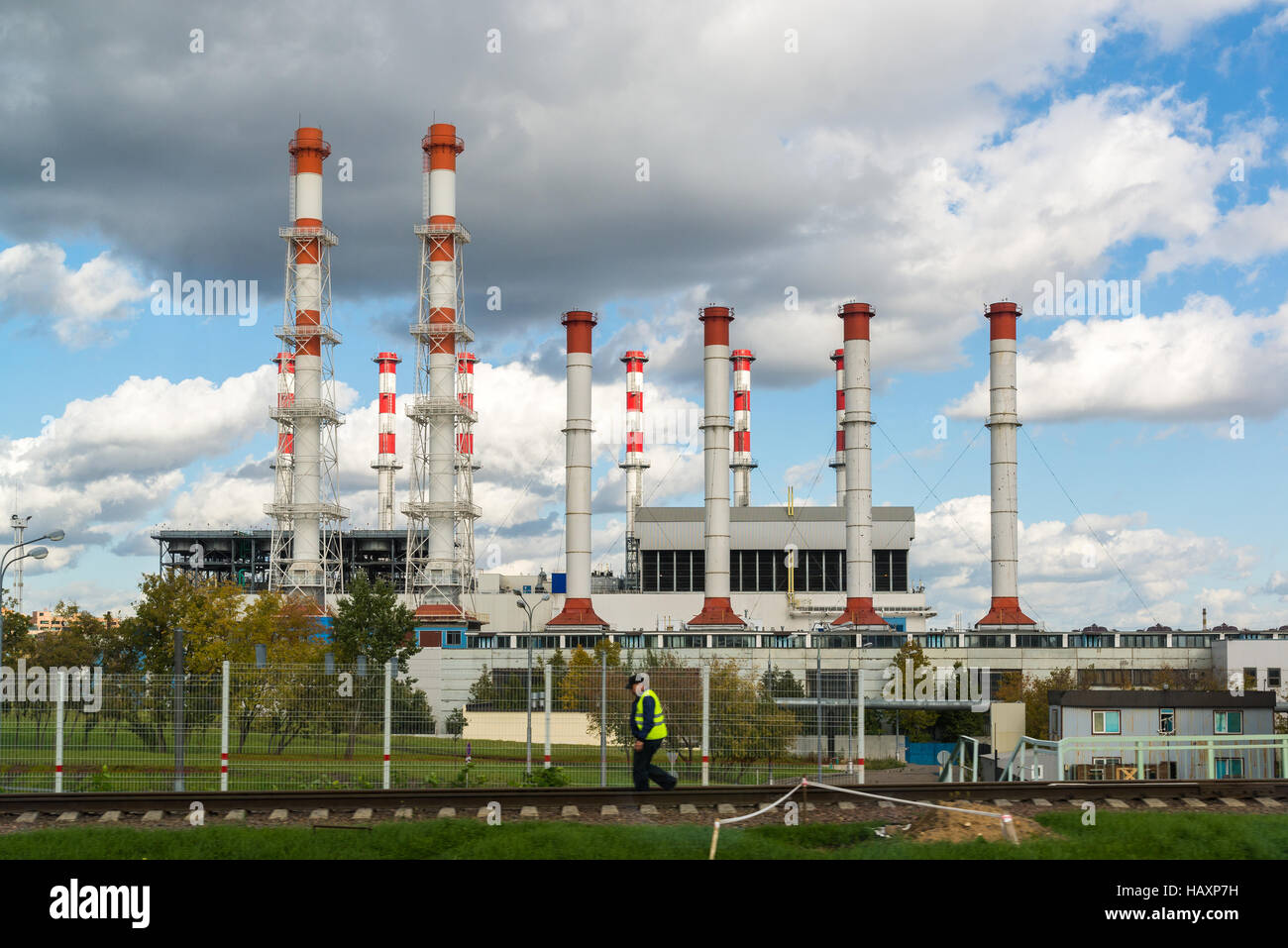Moscow, Russia-October 01.2016. Thermal Power International and ...