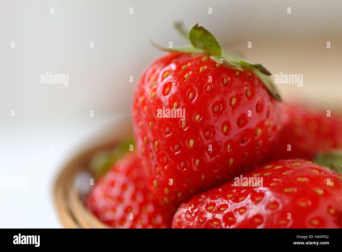 Fresh natural strawberries in hi-res stock photography and images - Alamy