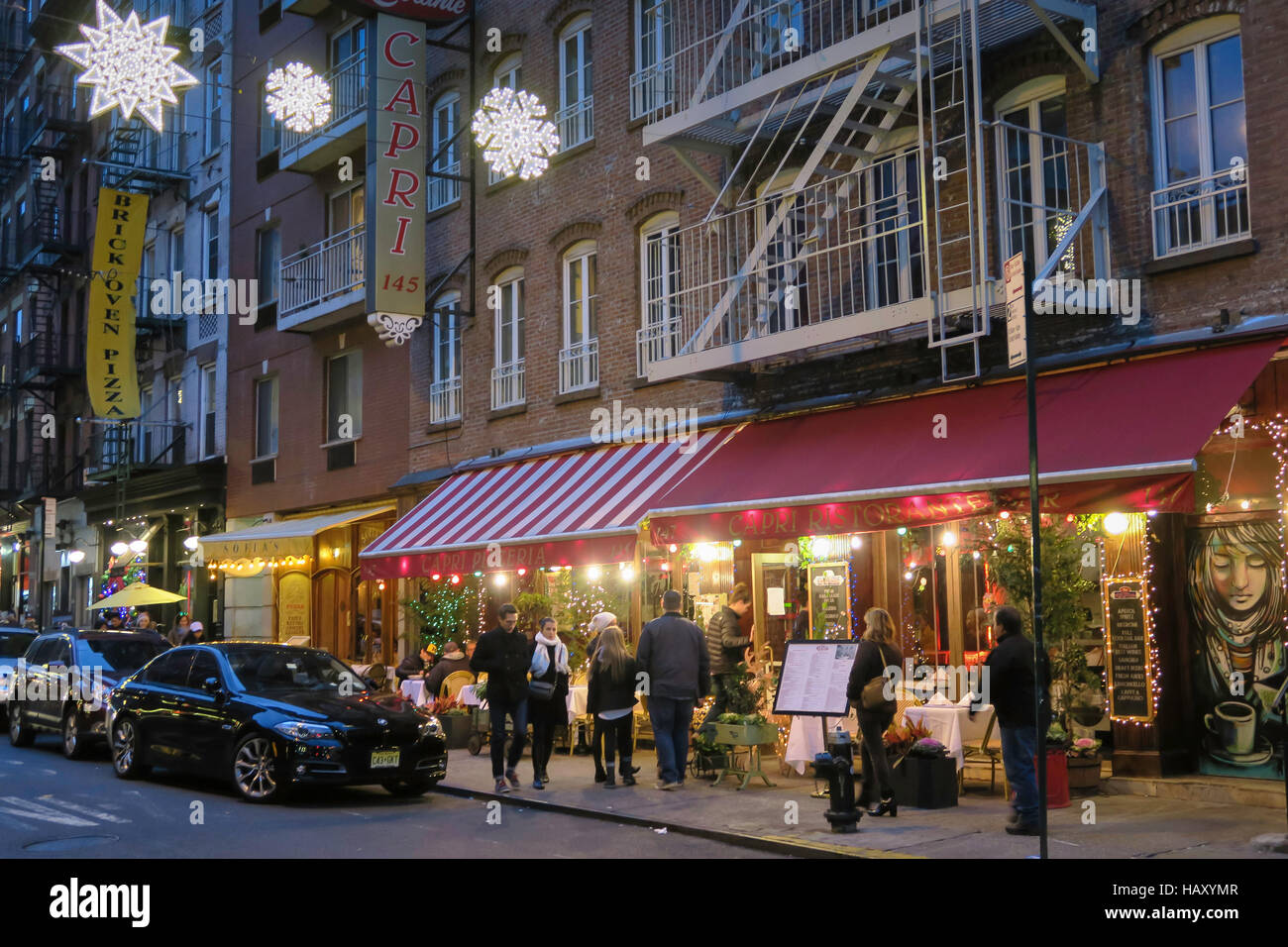 Christmas at little italy hires stock photography and images Alamy