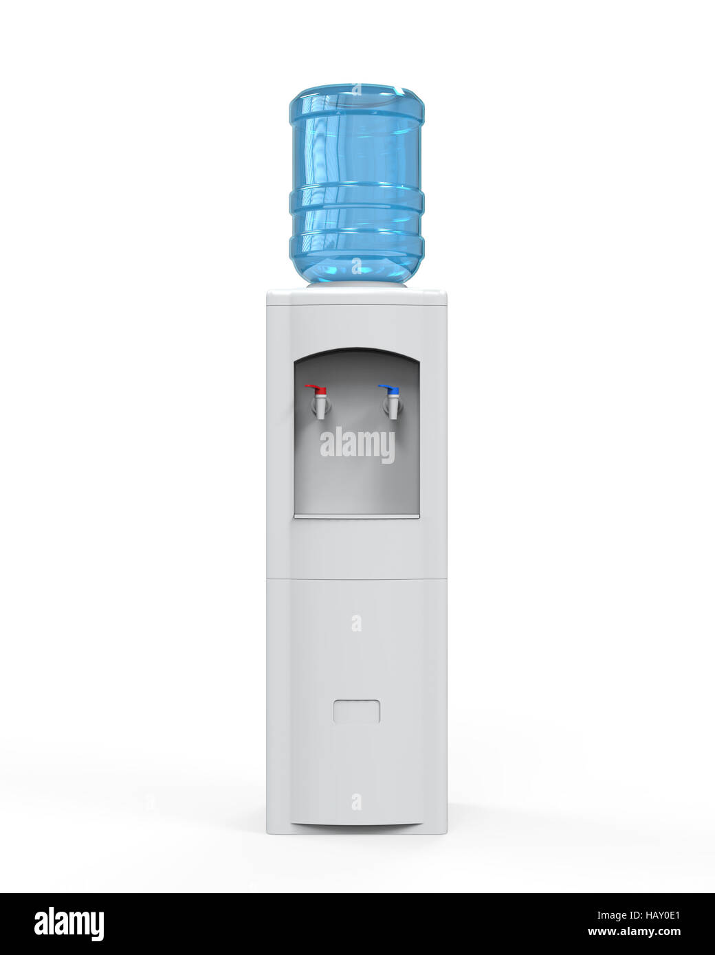 White Water Cooler Stock Photo Alamy