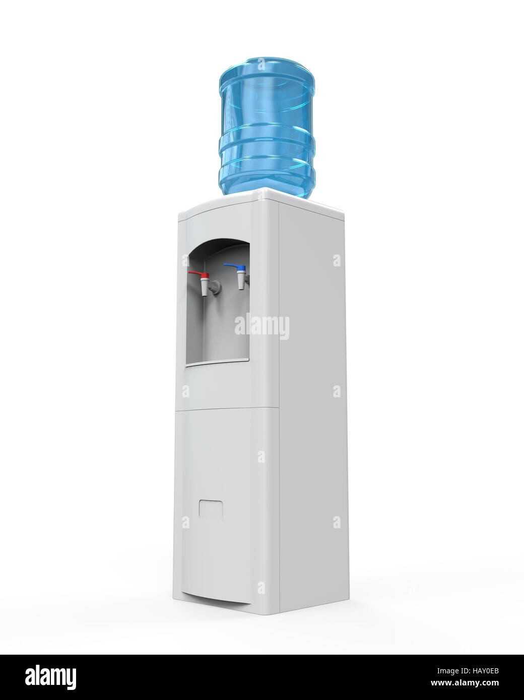 White Water Cooler Stock Photo Alamy