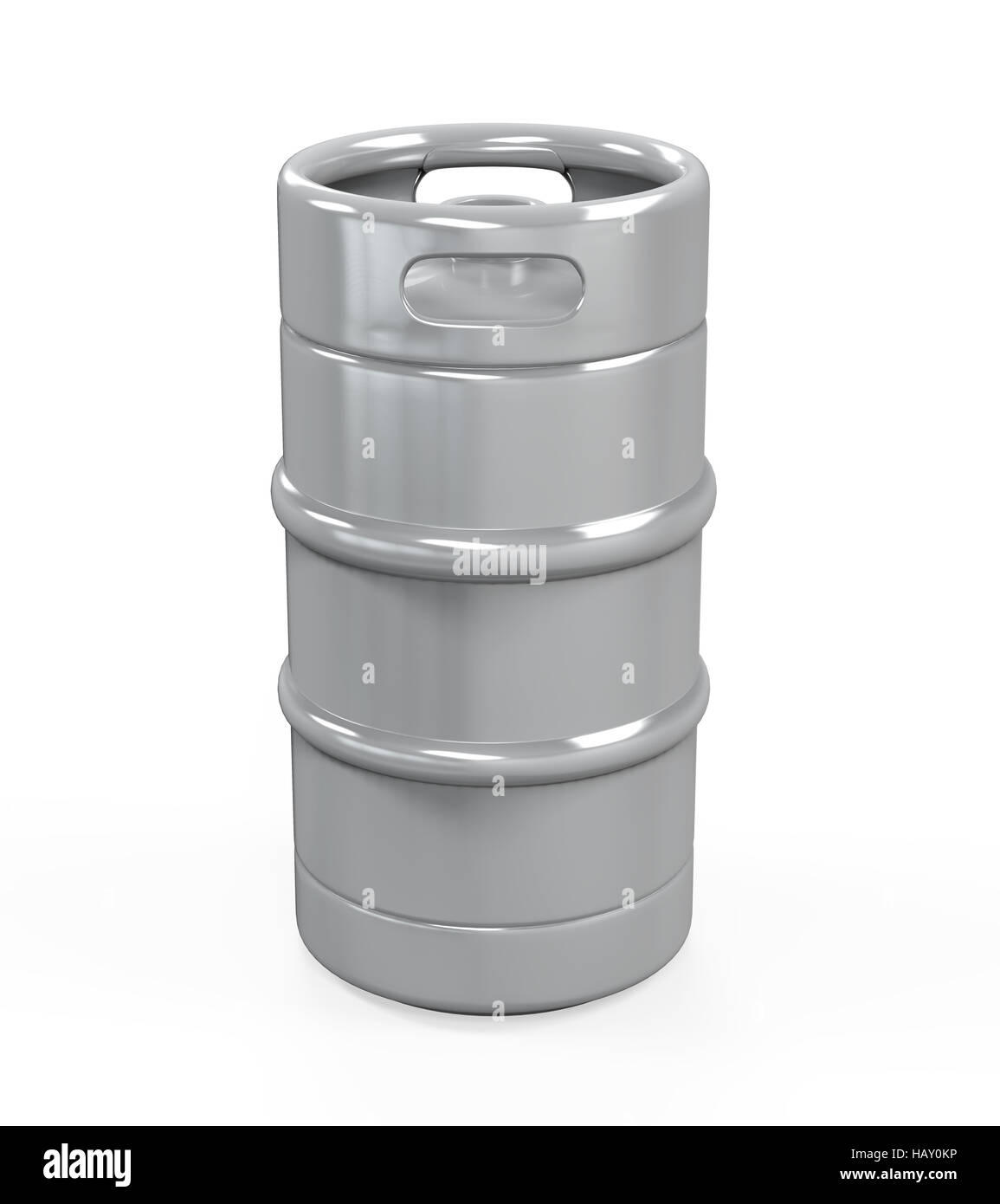 Metal Beer Keg Stock Photo Alamy