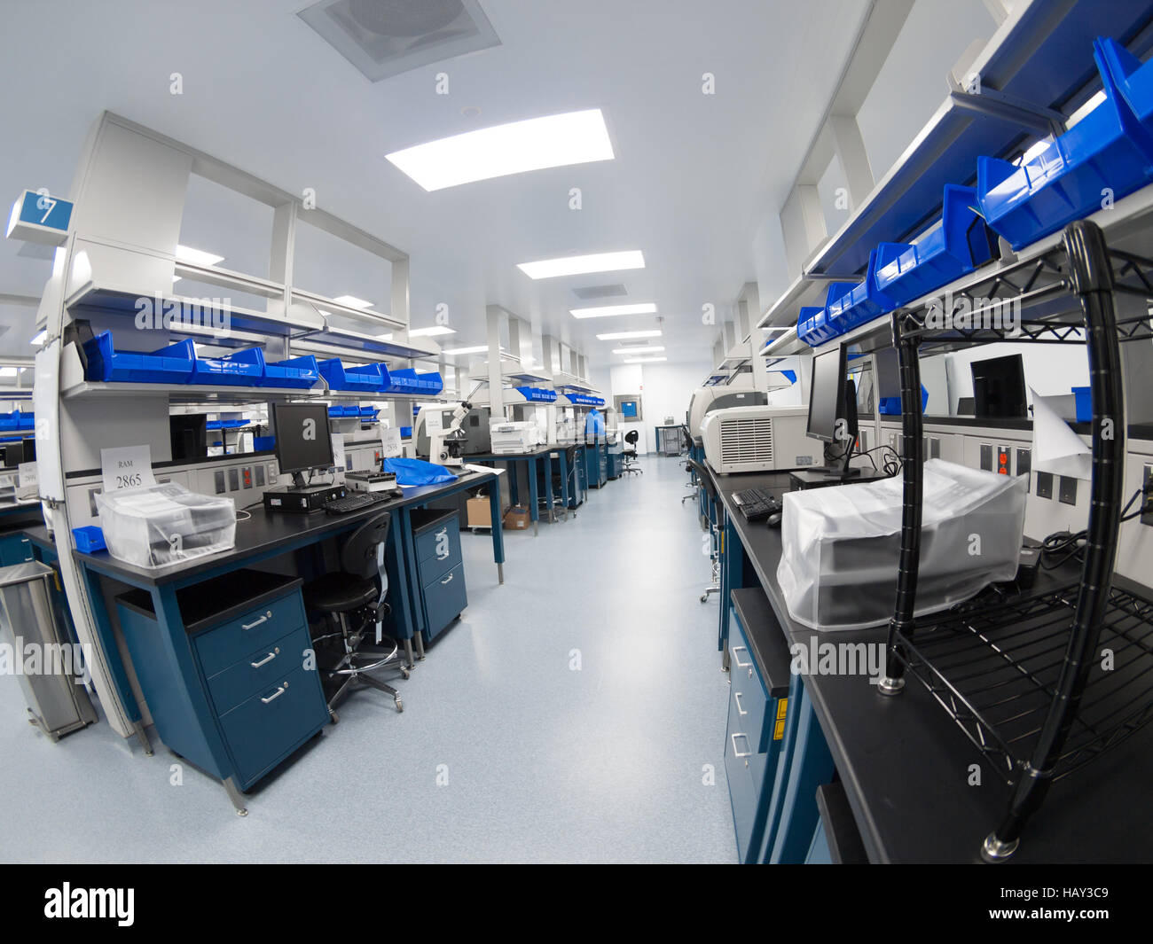 Cellular Immunotherapy QC Lab Stock Photo - Alamy
