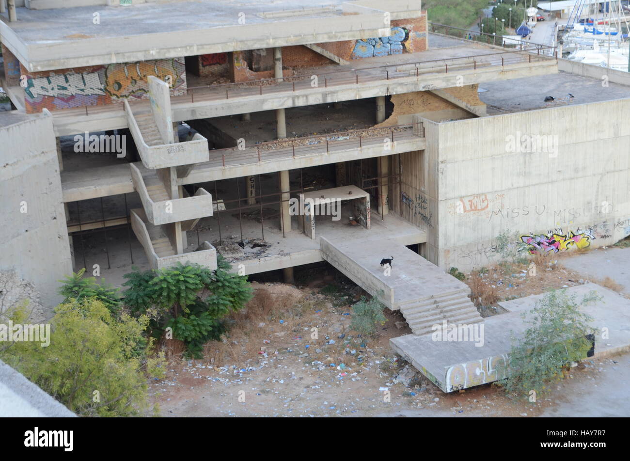 Urban Exploration in Greece Stock Photo Alamy