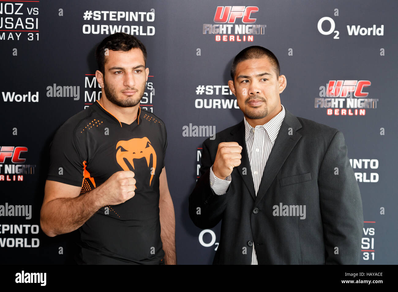 UFC FIGHT NIGHT BERLIN MUNOZ VS MOUSASI Stock Photo Alamy