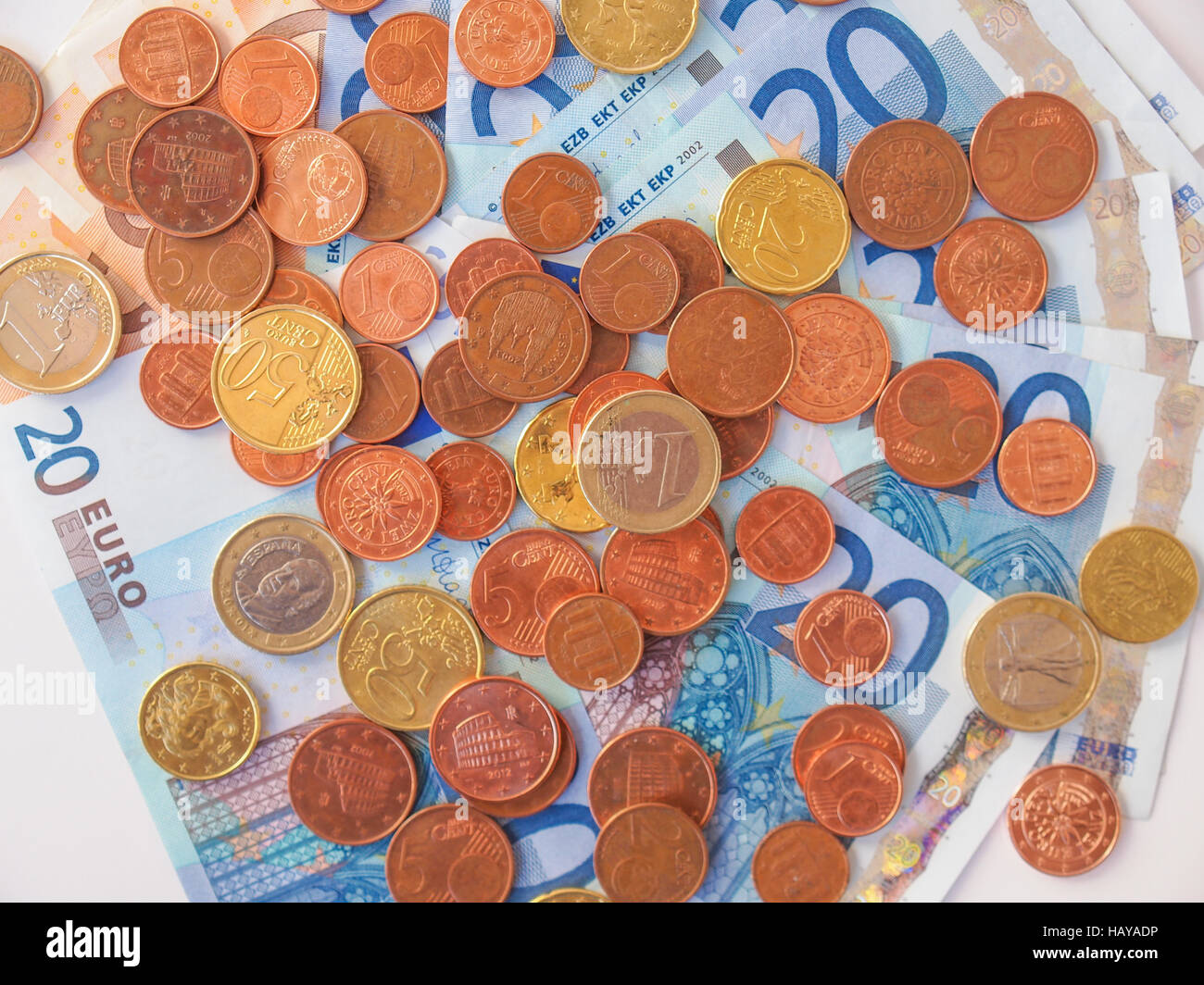 Euros Coins And Notes Stock Photo Alamy euros-coins-and-notes-stock-photo-alamy