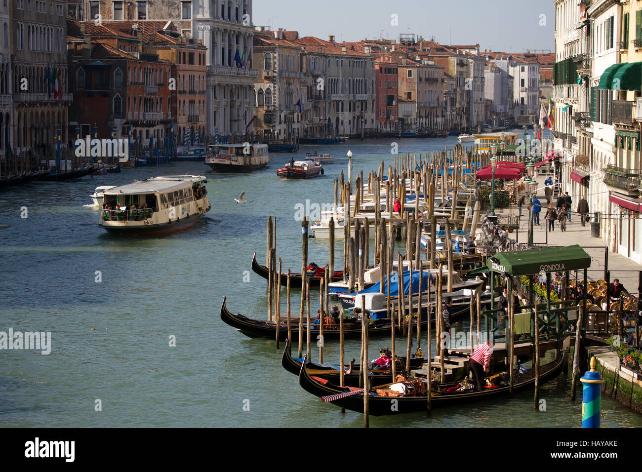 Canal Grande 001. Venice. Italy Stock Photo