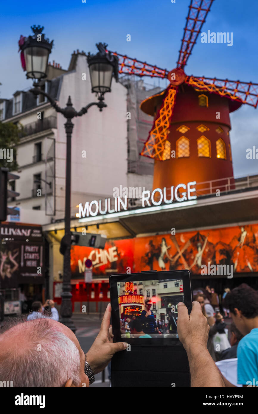 moulin rouge Stock Photo