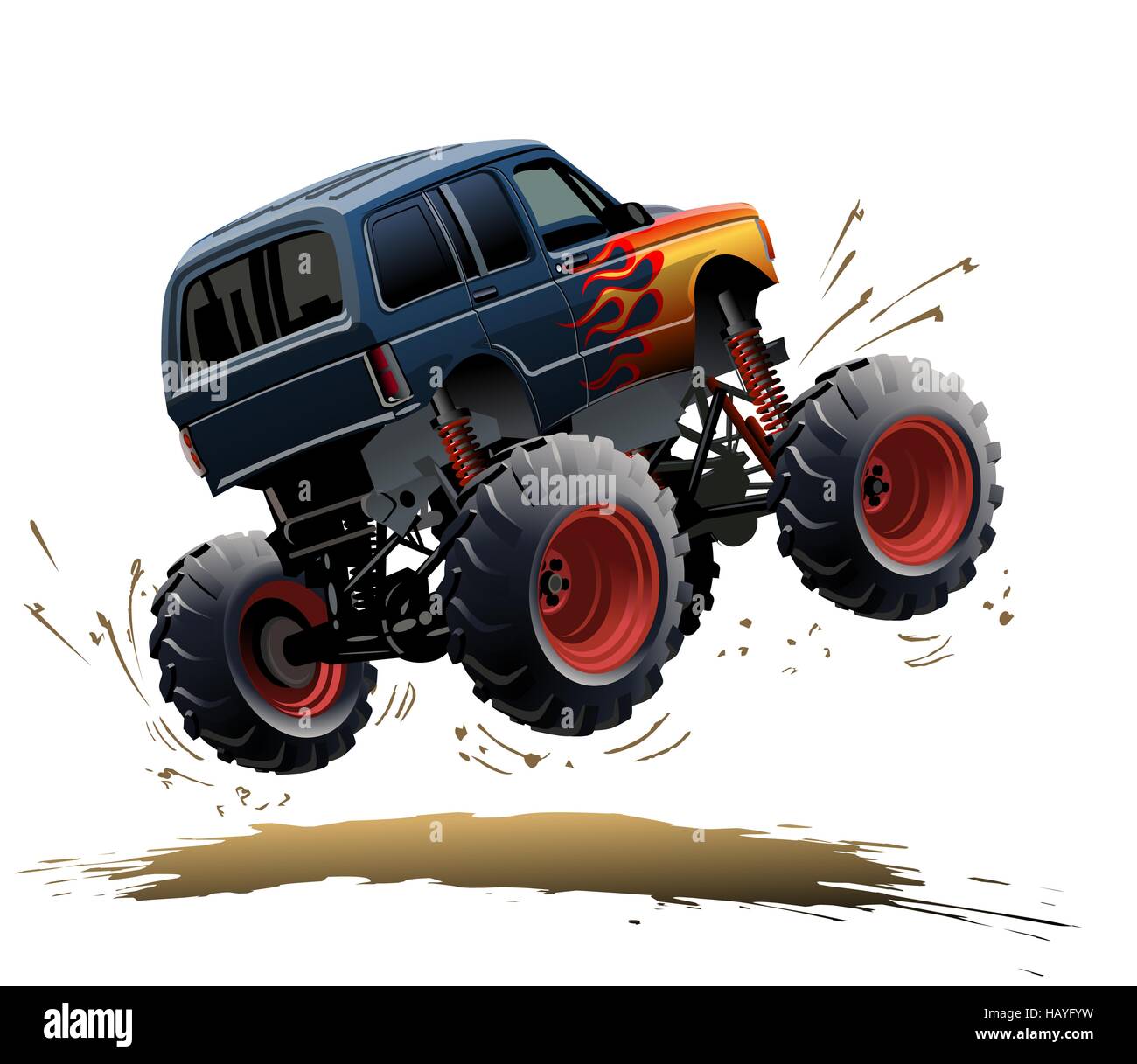 Monster Truck Cartoons and Comics - funny pictures from CartoonStock