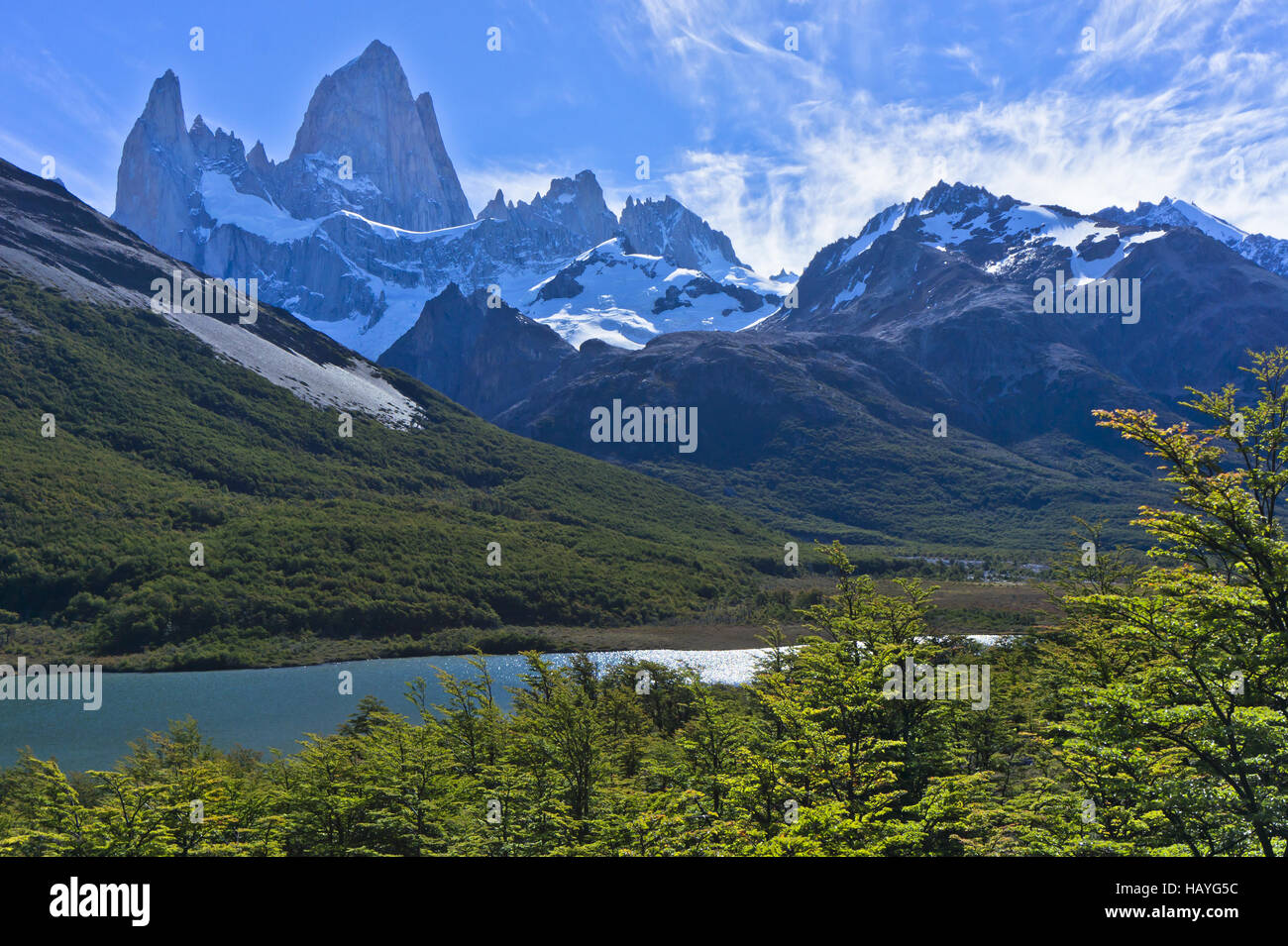 Patagonia, Monte Fitz Roy Stock Photo