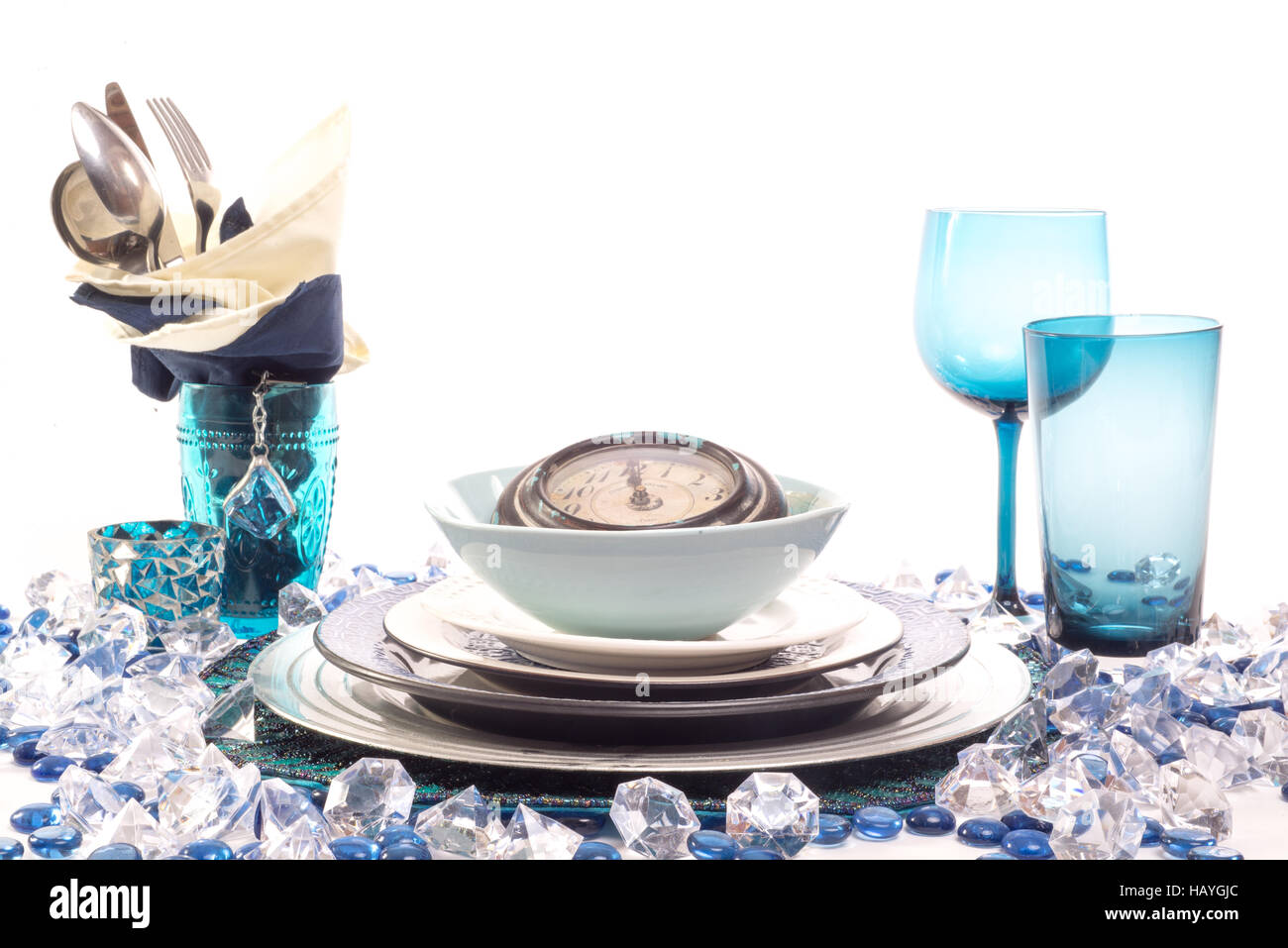 New years eve eat table hires stock photography and images Alamy