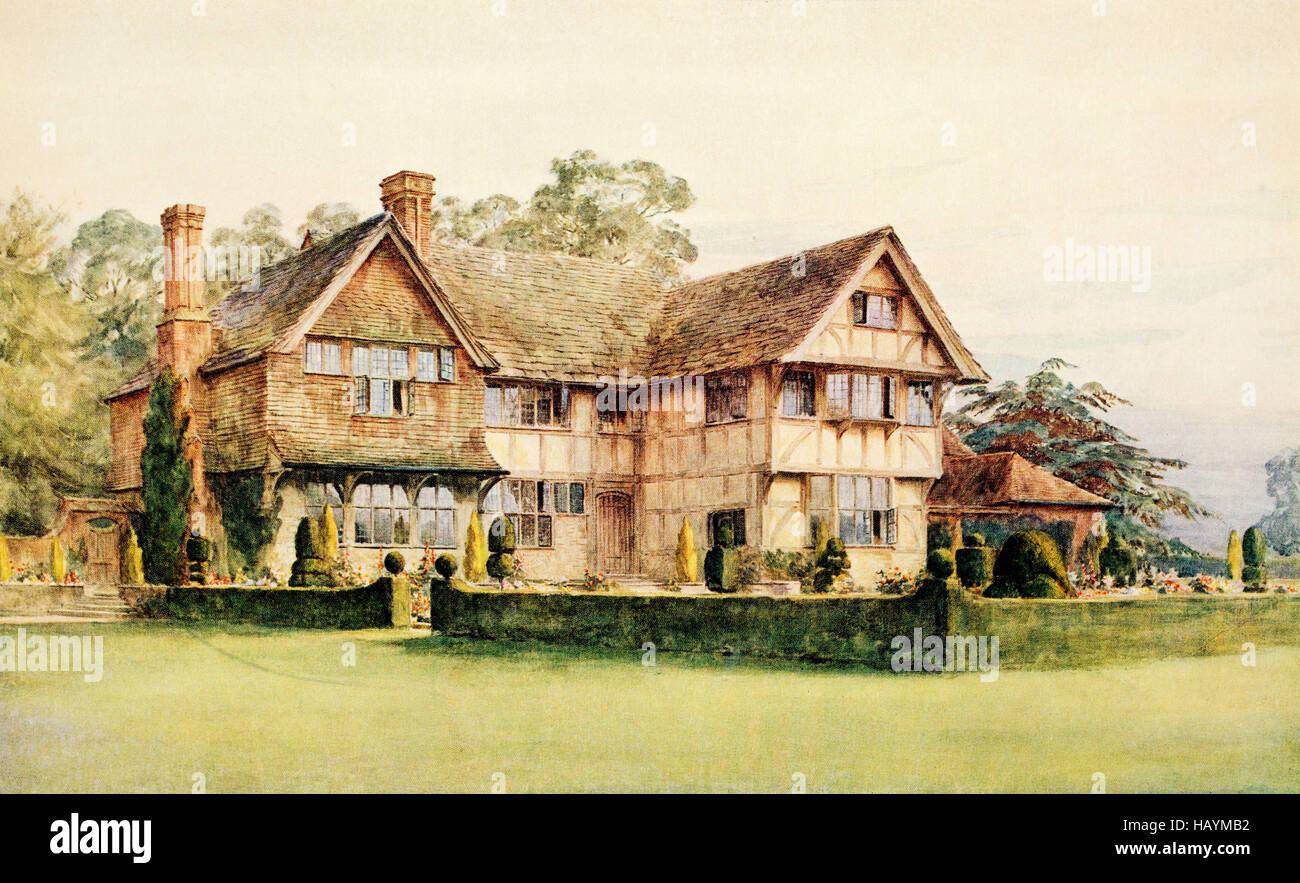 House at Rusper, nr Horsham, Sussex, by architects Unsworth Son