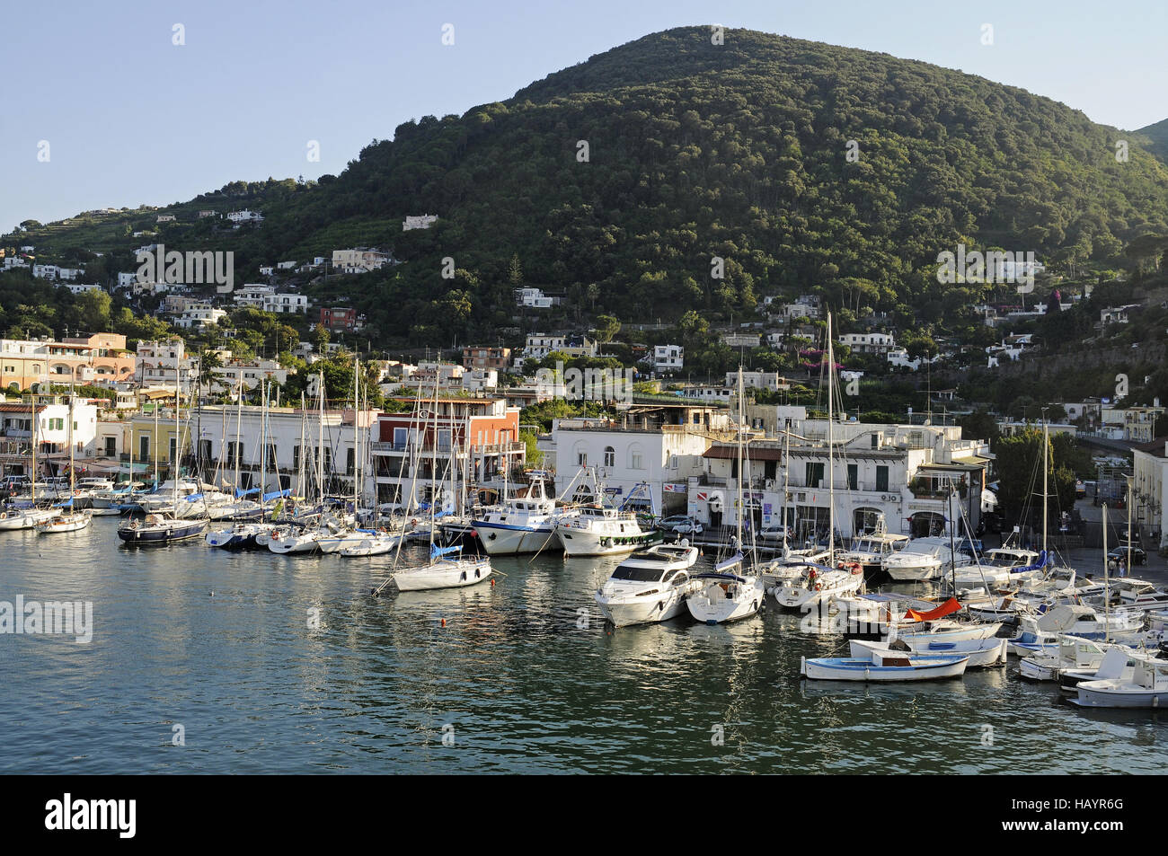 Ischia Porto, harbour, Campania, Italy Stock Photo - Alamy