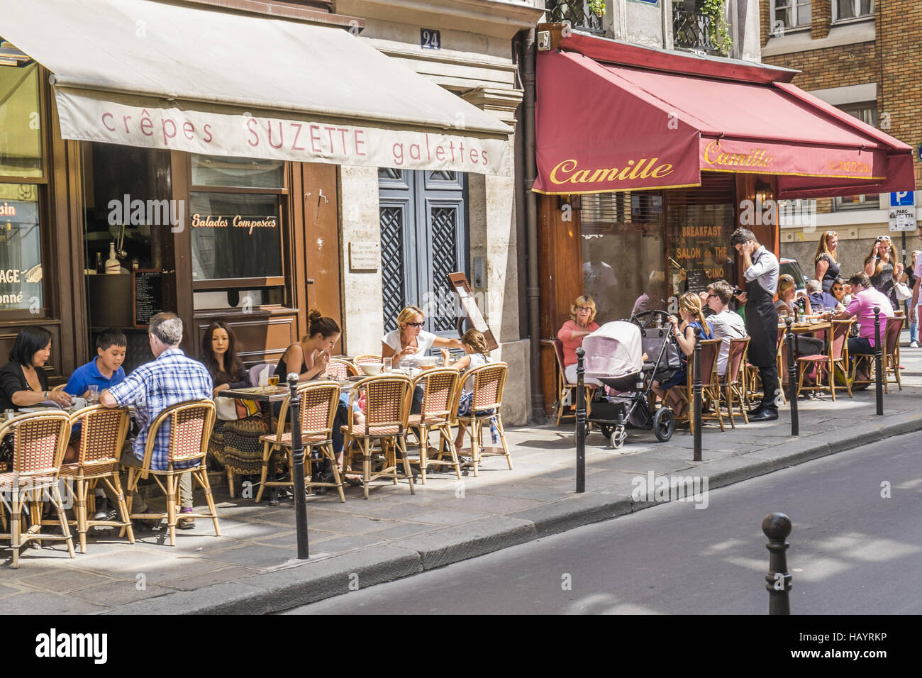 coffeshop and bistrot   camille  Stock Photo