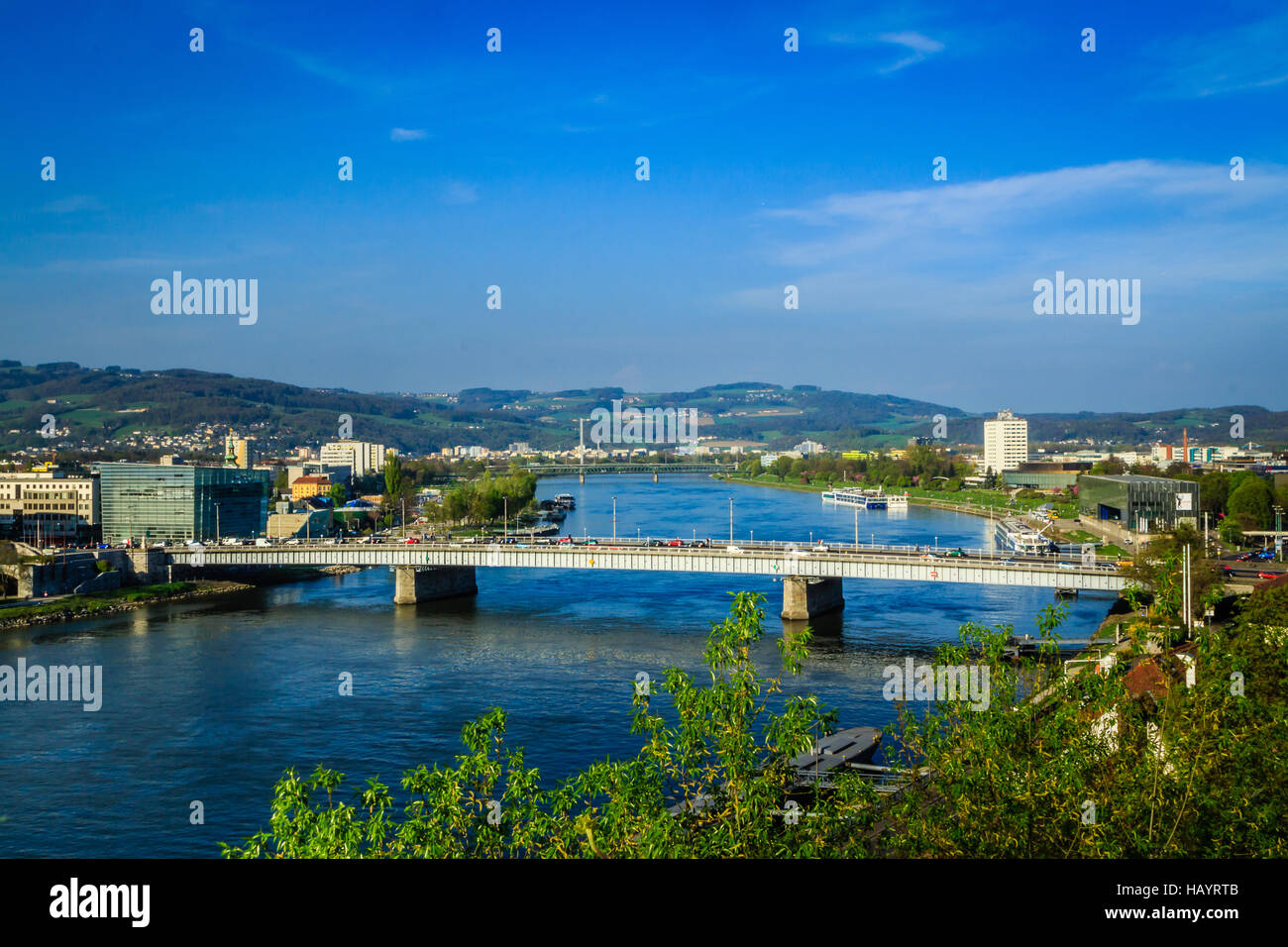 Linz bridge hi-res stock photography and images - Alamy