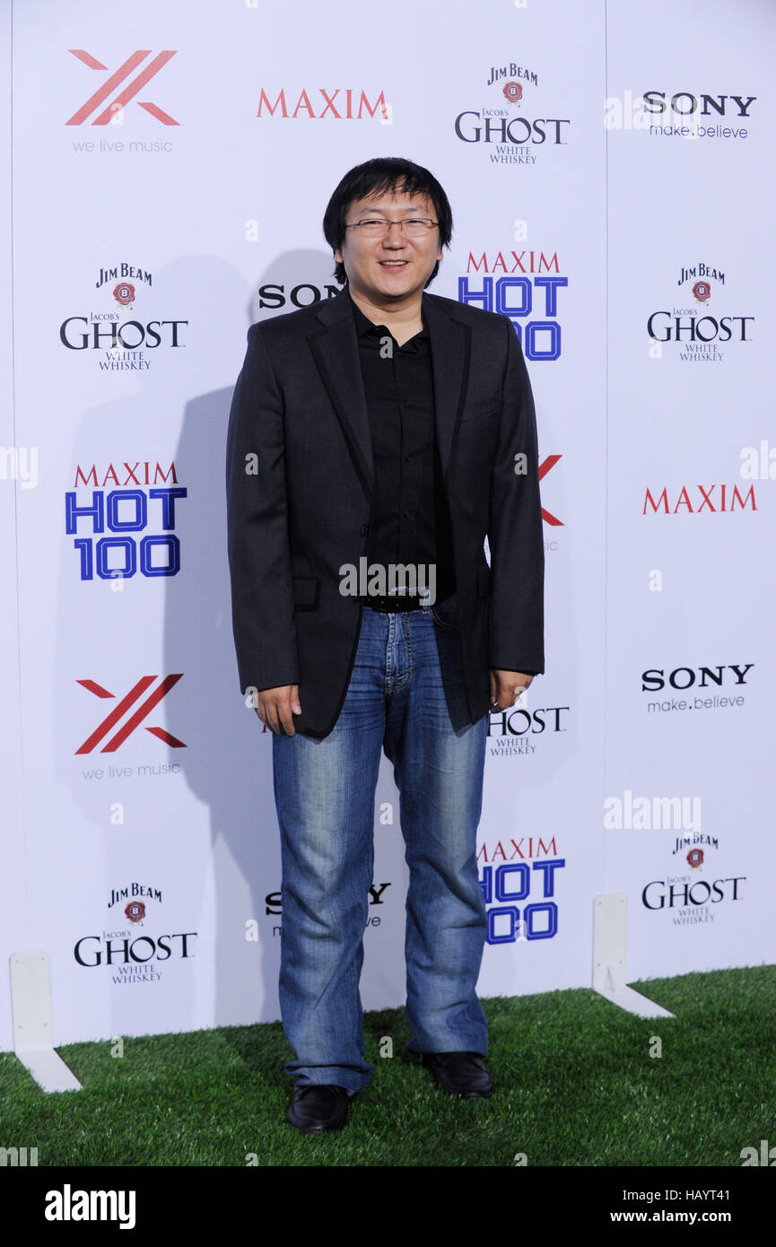 Masi Oka attends the Maxim 2013 Hot 100 Annual Party held at Vanguard on May 15, 2013 in Hollywood, California. Stock Photo