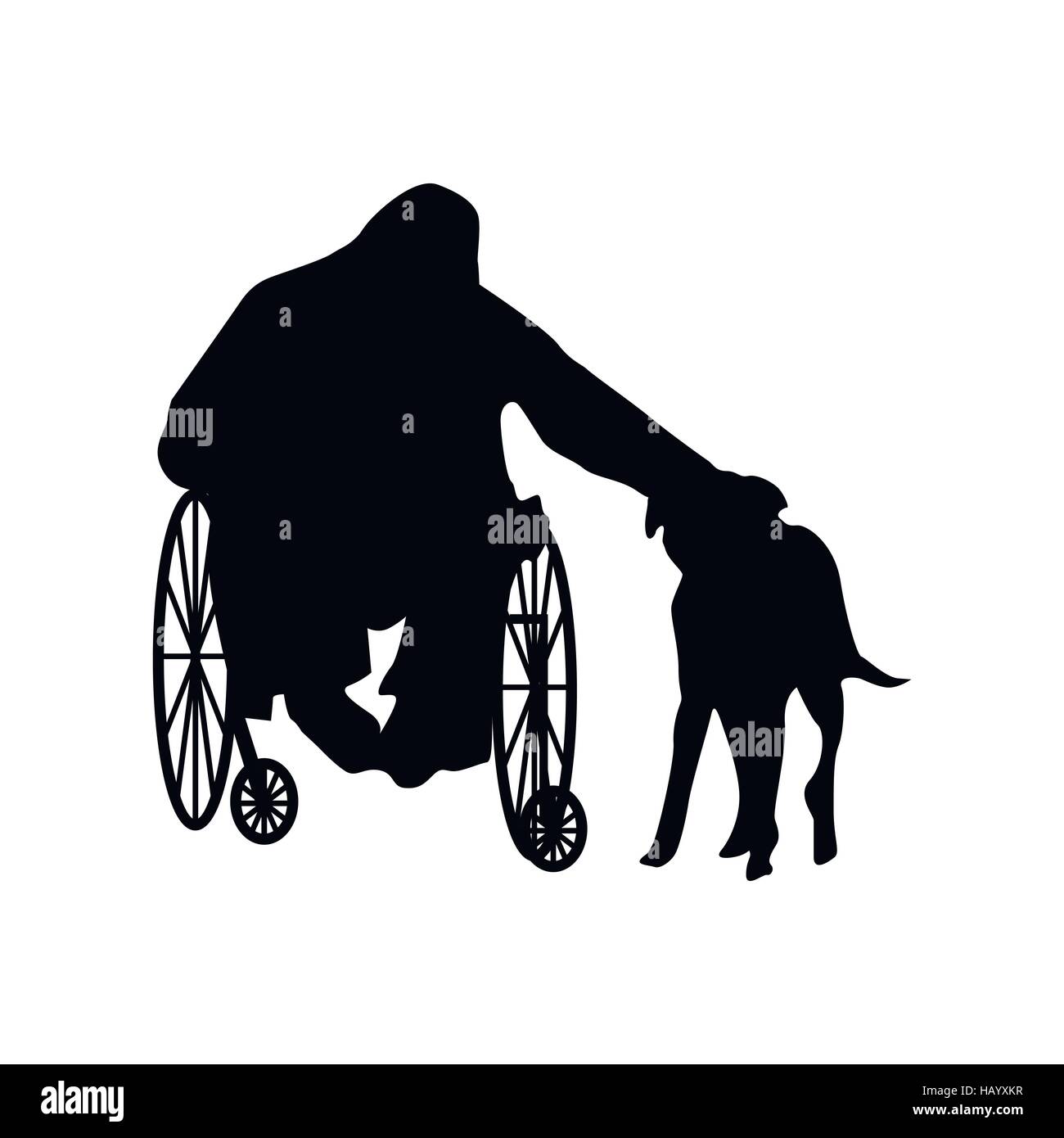 Man or woman in wheelchair silhouette Stock Vector Image & Art - Alamy