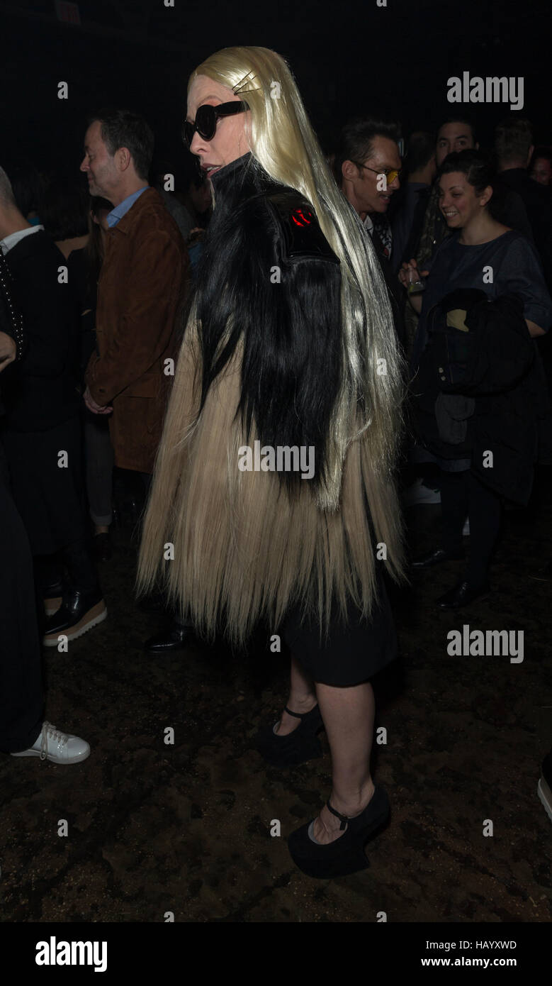 New York, NY USA - November 28, 2016: Debbie Harry attends Charliewood New York Debut An exhibition of transgressive movement at Cedar Lake Stock Photo