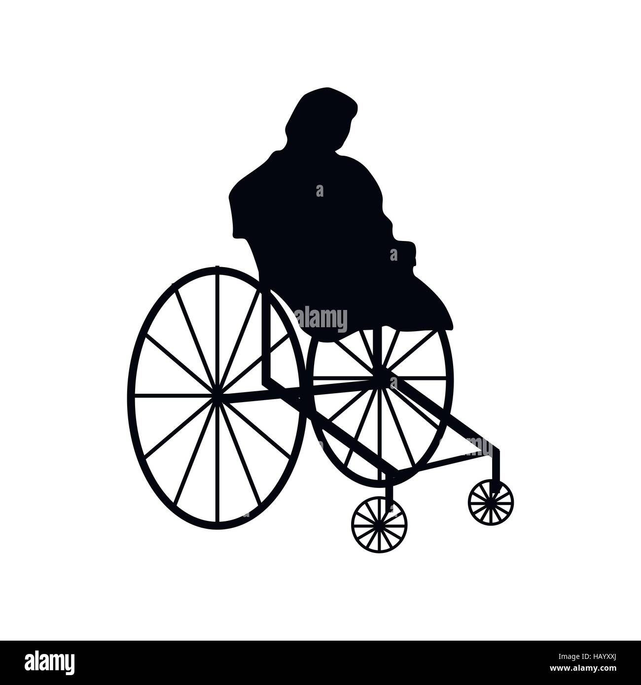 Man or woman in wheelchair silhouette Stock Vector Image & Art - Alamy