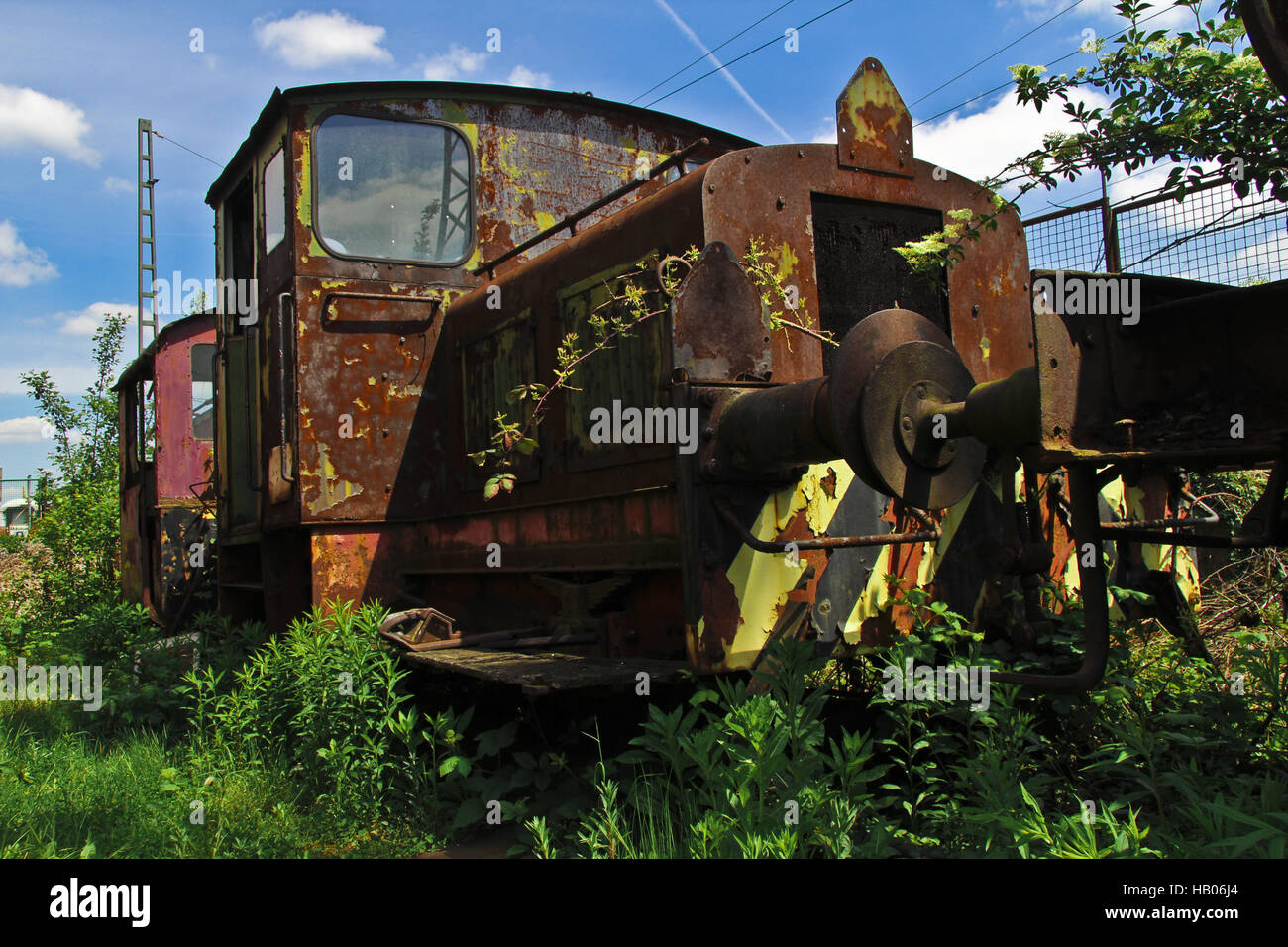 diesel lokomotive Stock Photo