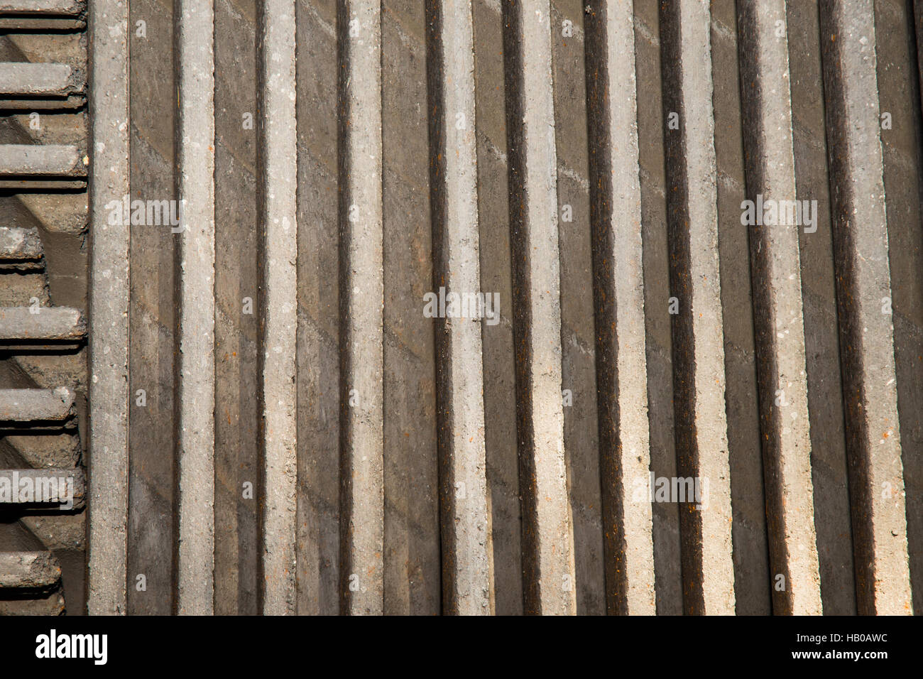Roof Tiles Up Close Stock Photo