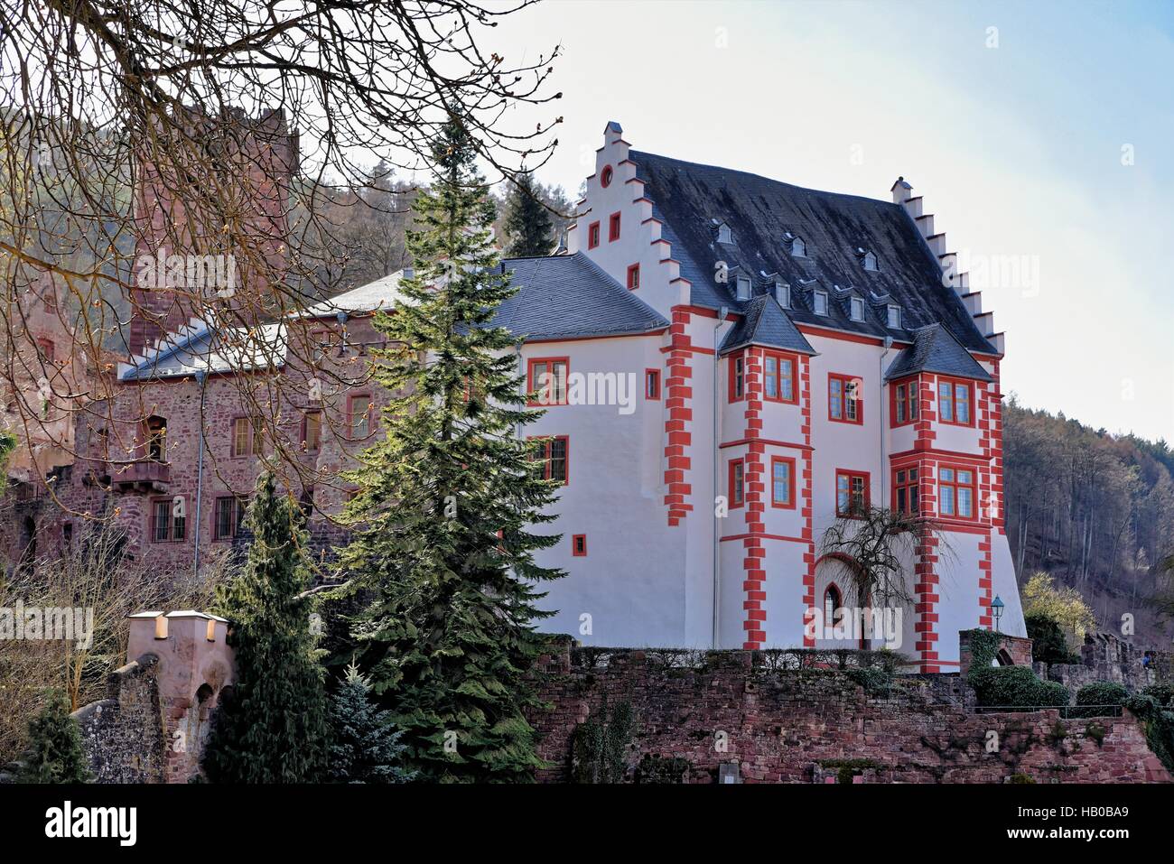 Castle Mildenburg in Mitenberg Stock Photo