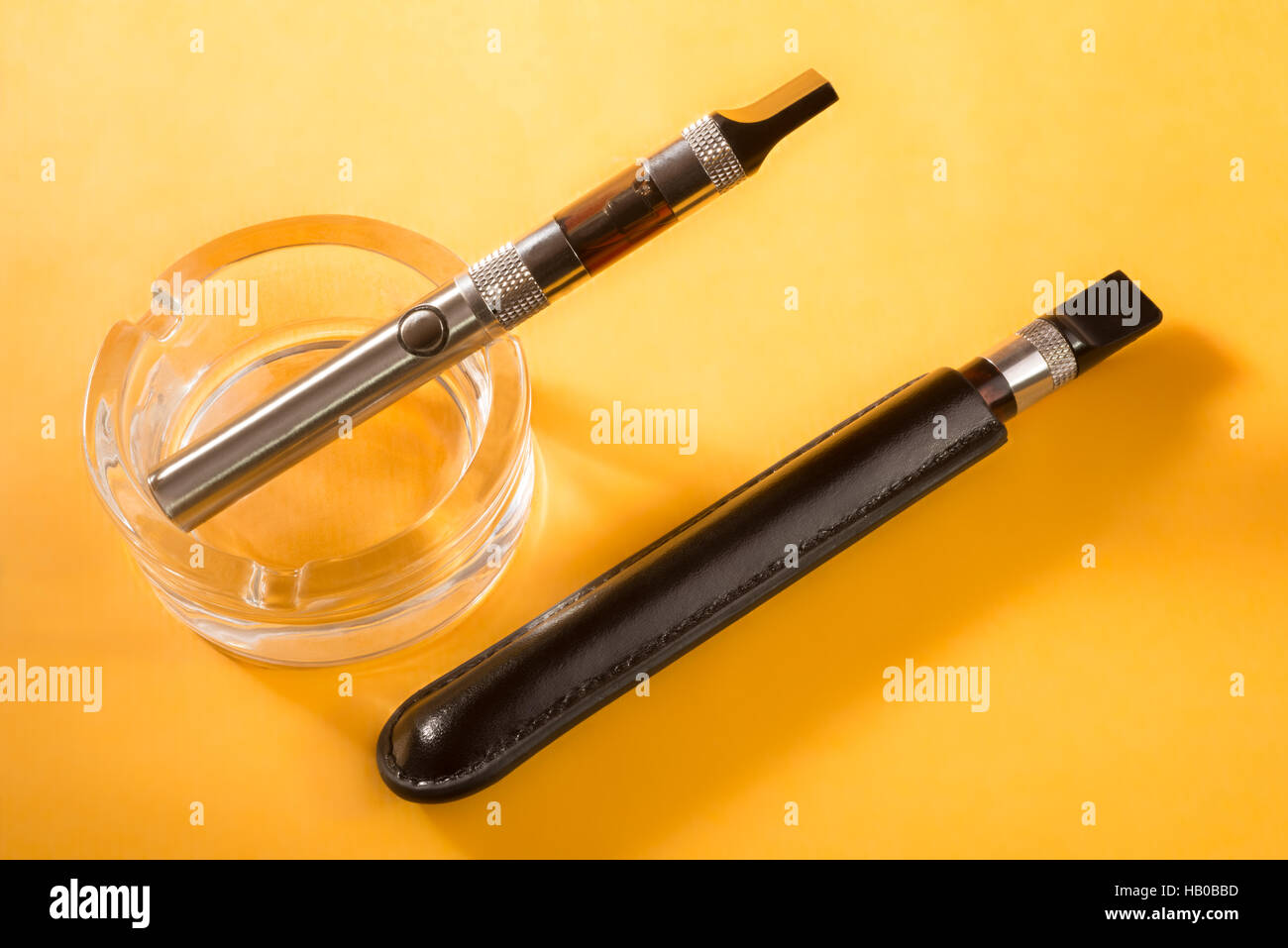 Two electronic cigarettes next to each other Stock Photo Alamy