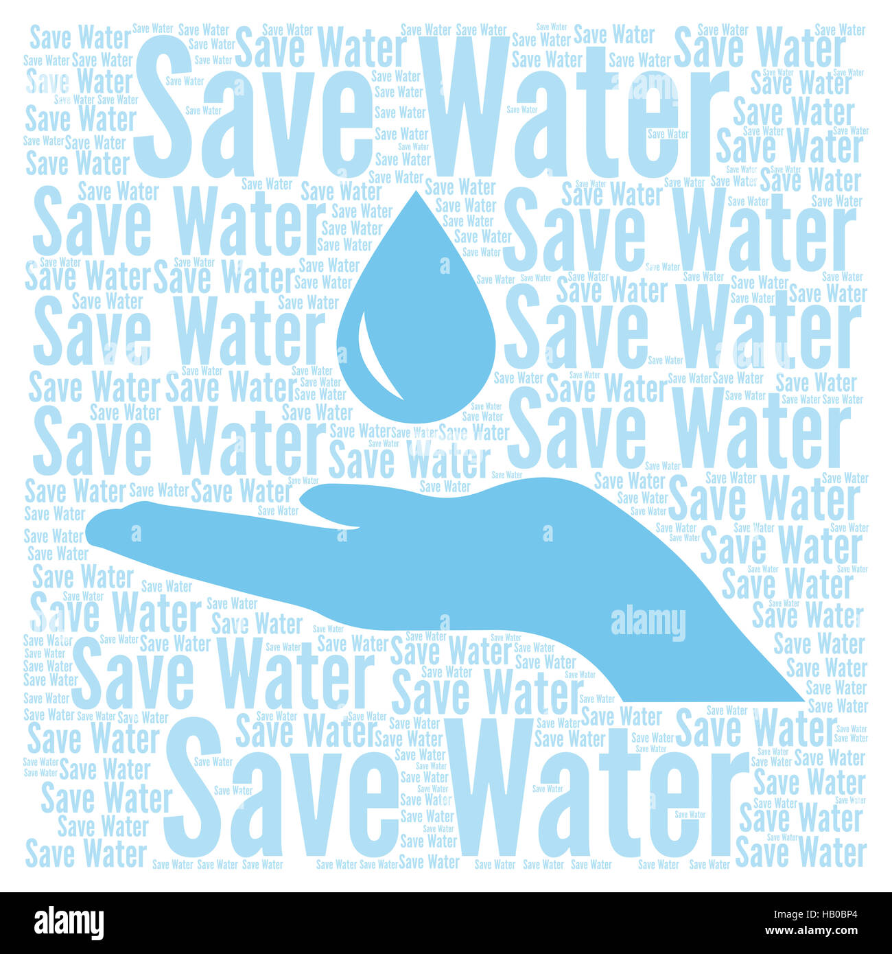Save water word cloud concept Stock Photo Alamy