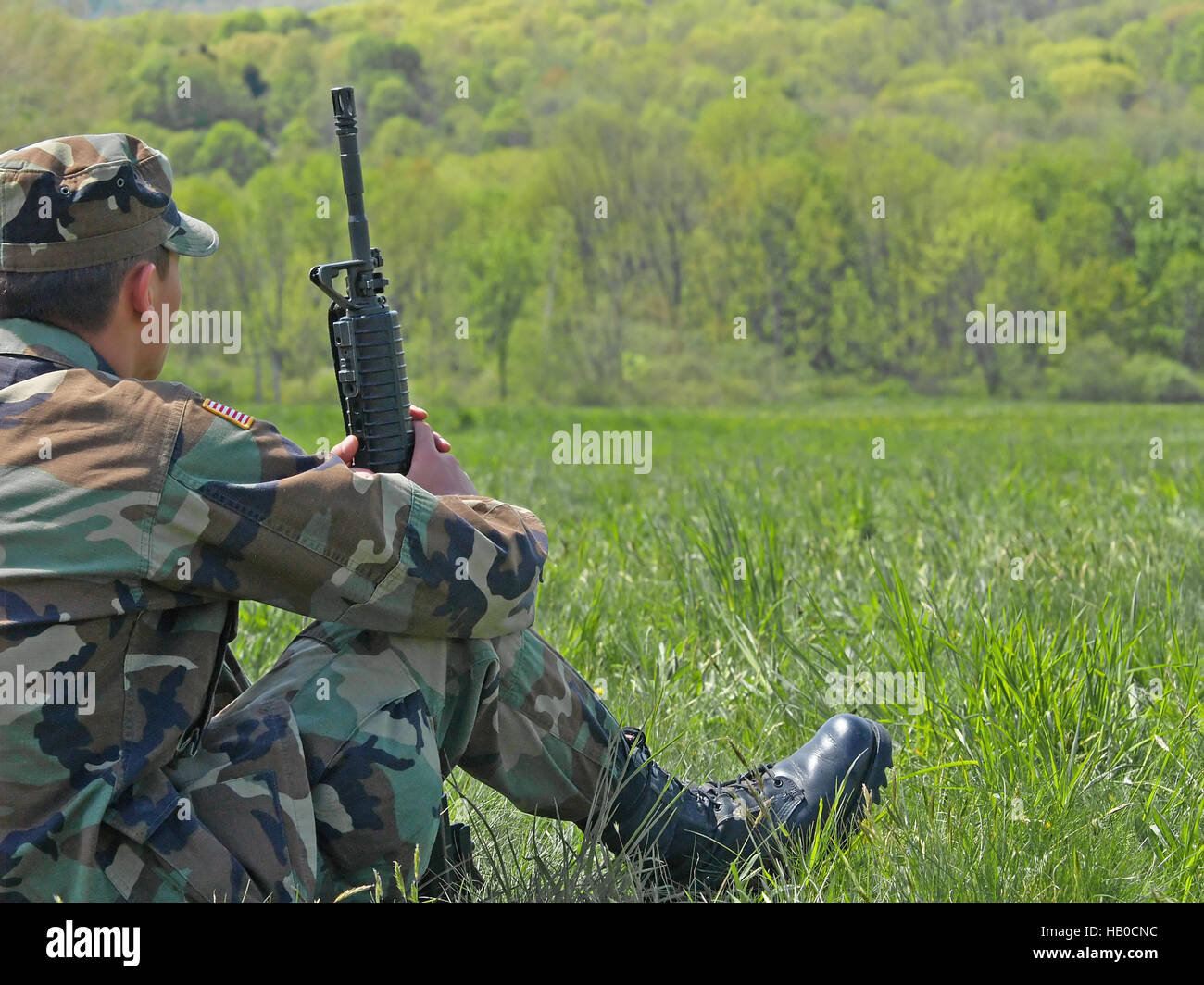 Lone Soldier High Resolution Stock Photography and Images Alamy