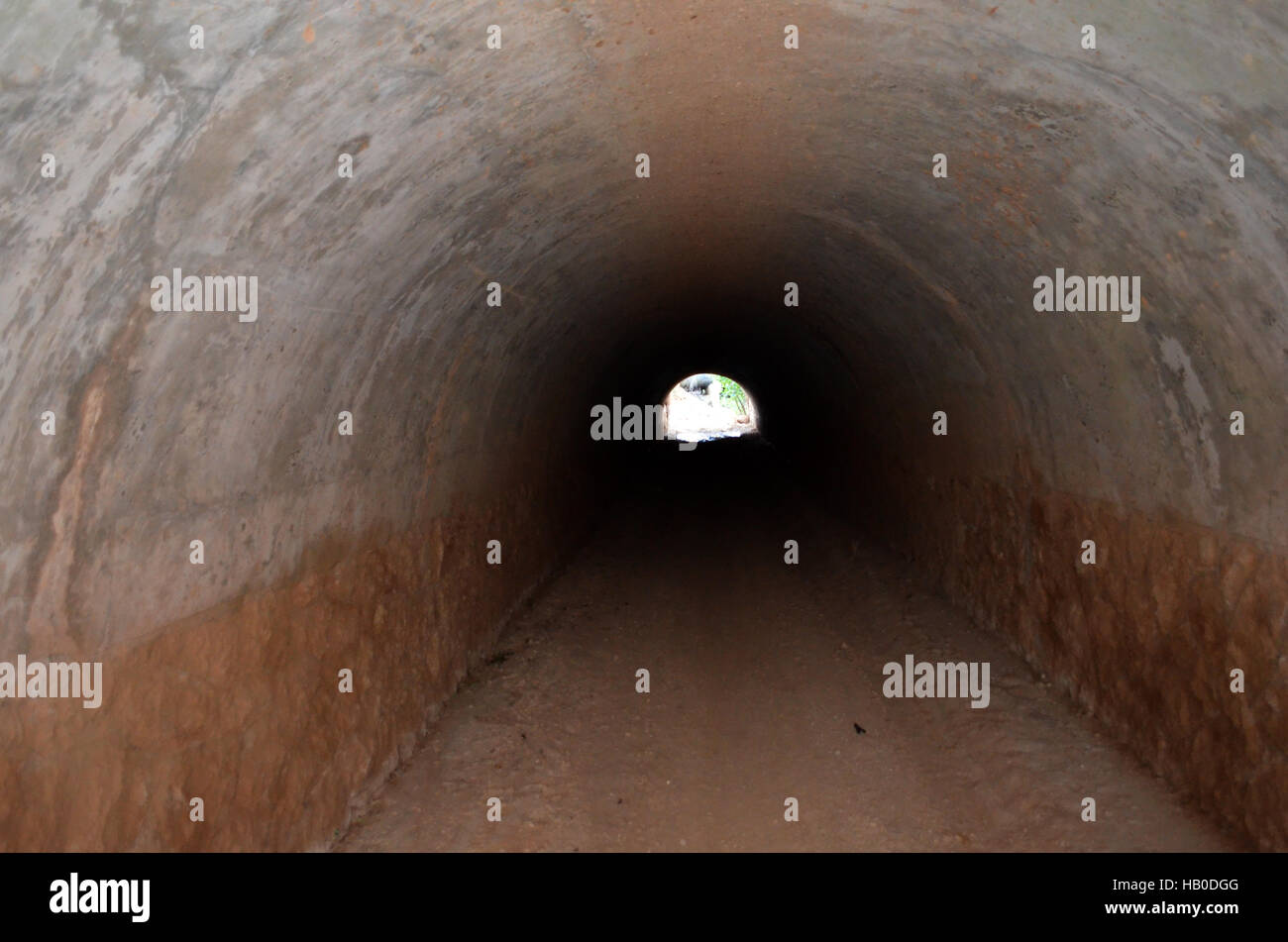 Urban exploration inside a tunnel Stock Photo Alamy