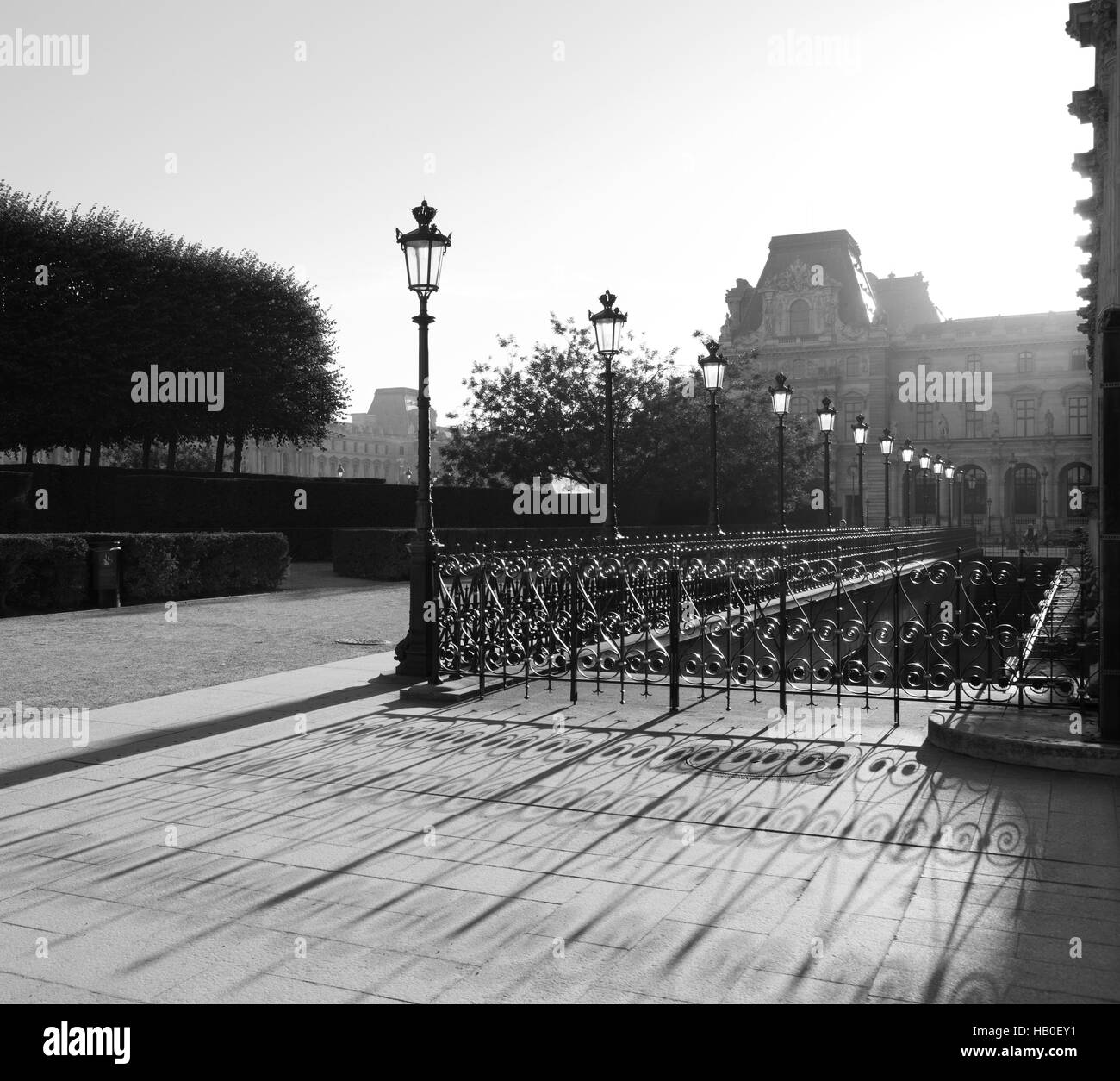 The Louvre Museum, Paris, France. Stock Photo