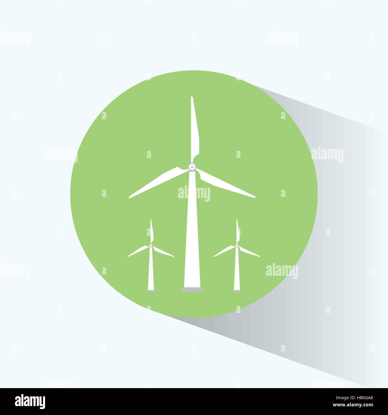 wind energy turbines clean Stock Vector Image & Art - Alamy
