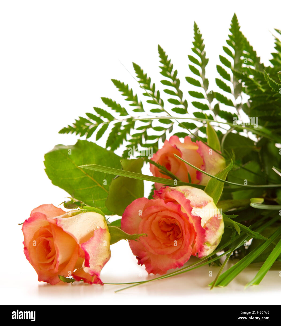 Mother's Day roses bouquet Stock Photo - Alamy
