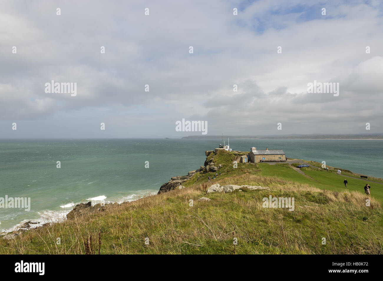 Weather station in St Ives Stock Photo