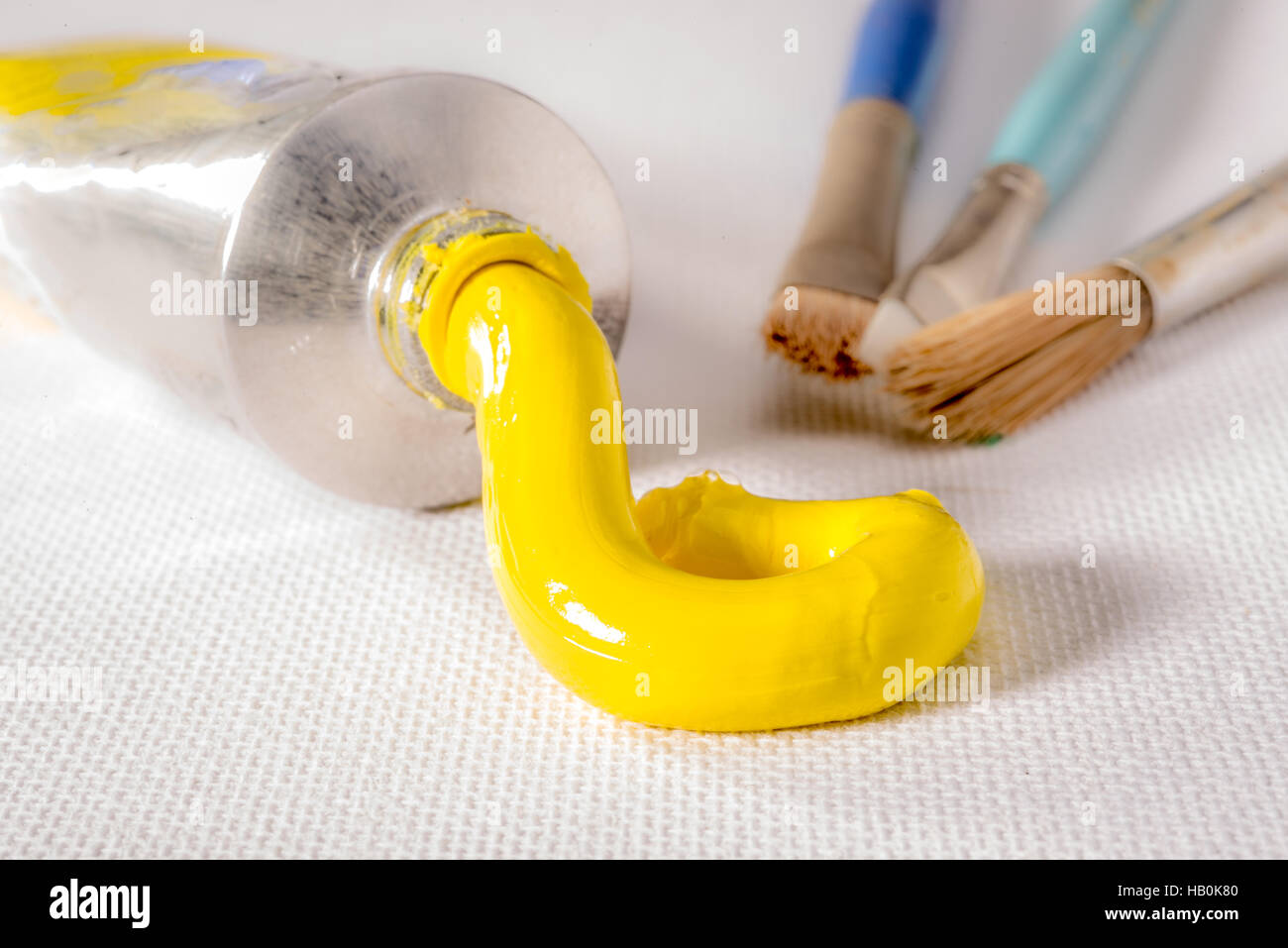 Yellow oil skin hires stock photography and images Alamy