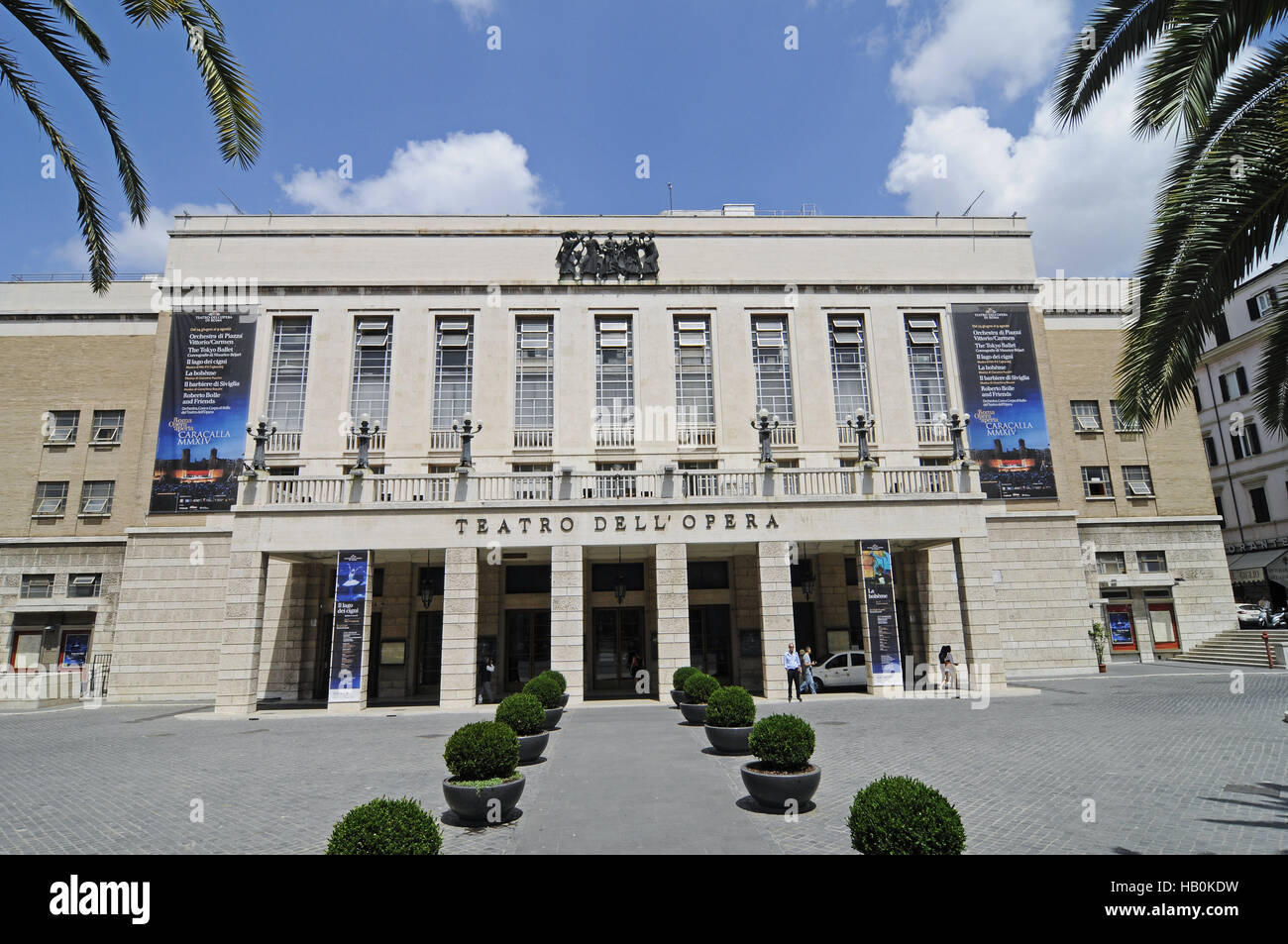 Teatro dell Opera, opera house, Rome, Italy Stock Photo - Alamy