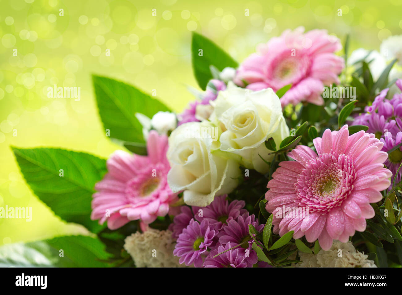 Romantic flowers bouquet hi-res stock photography and images - Alamy