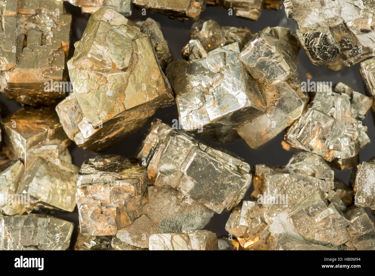 Dutch mineral pyrite Stock Photo