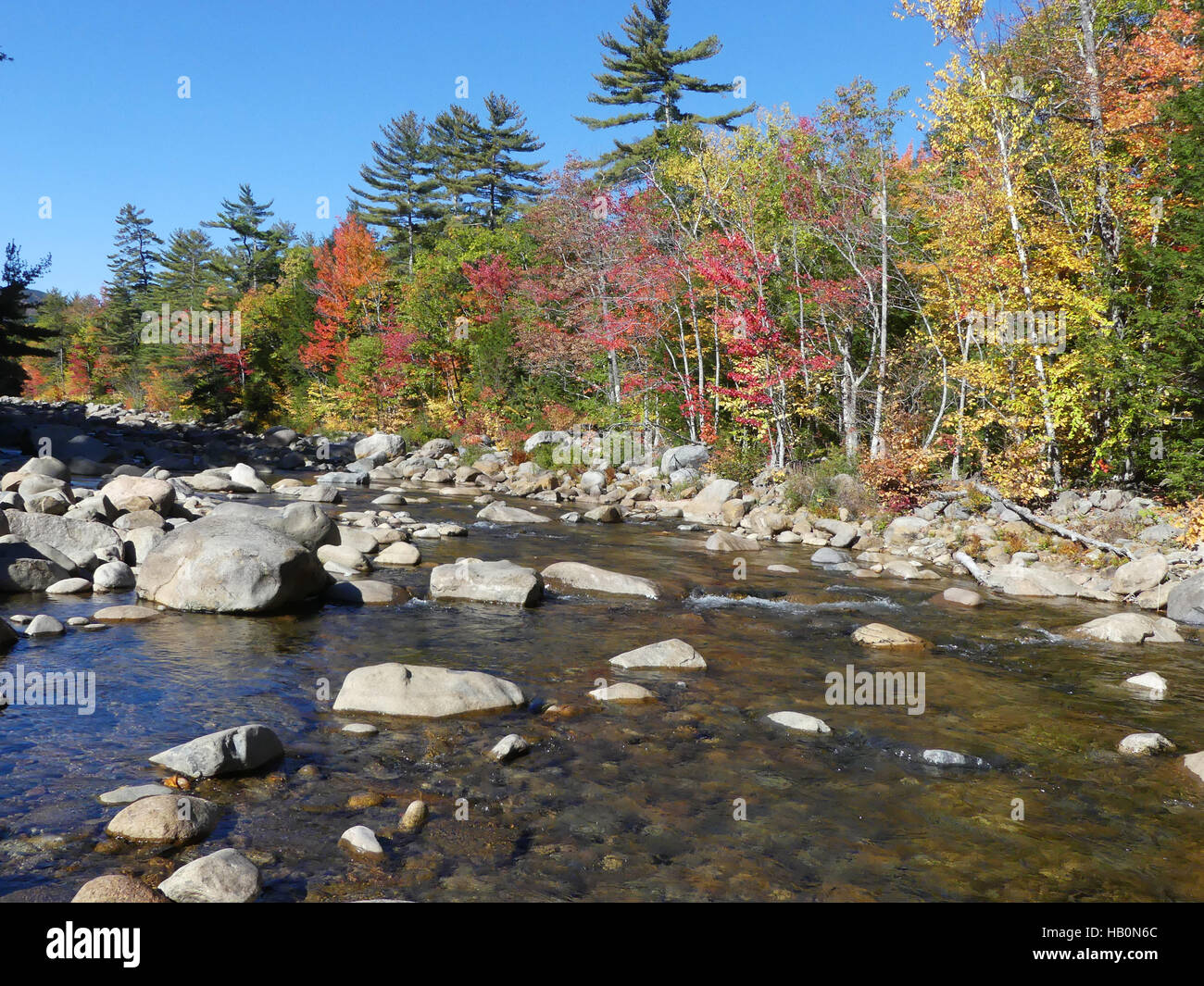 The Swift River, Kancamagus Highway, New Hampshire Stock Photo - Alamy