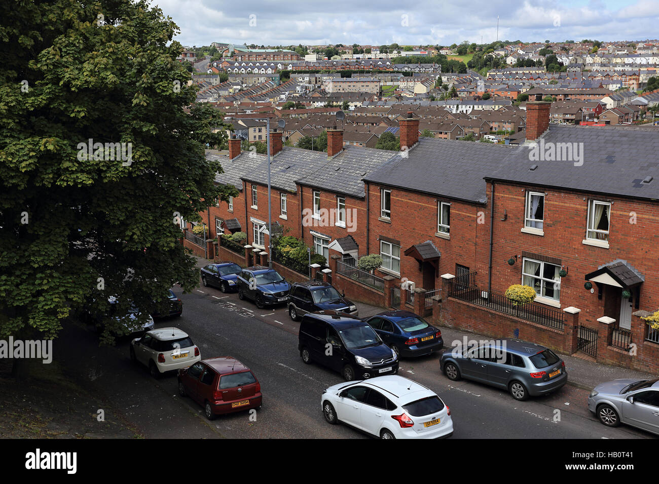 Bogside, Londonderry, Northern Ireland, UK Stock Photo