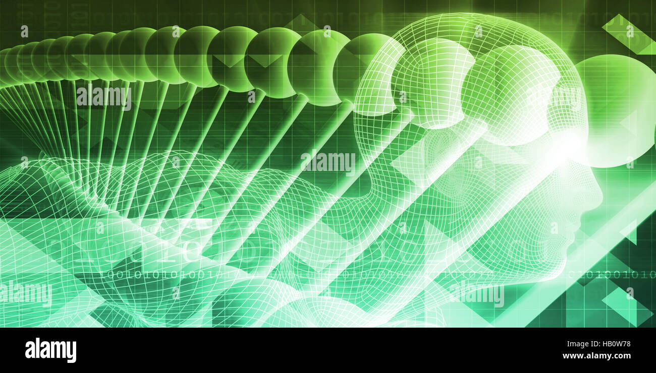 Scientific Research and Anatomy Technology Concept Art Stock Photo Alamy